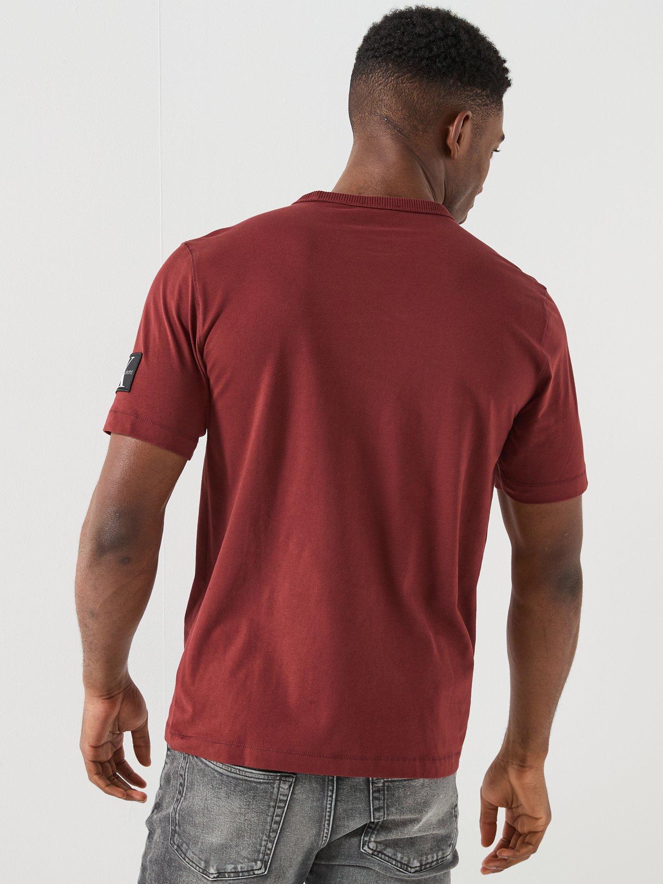 Image 2 of 6 of Calvin Klein Jeans Badge T-Shirt - Brown
