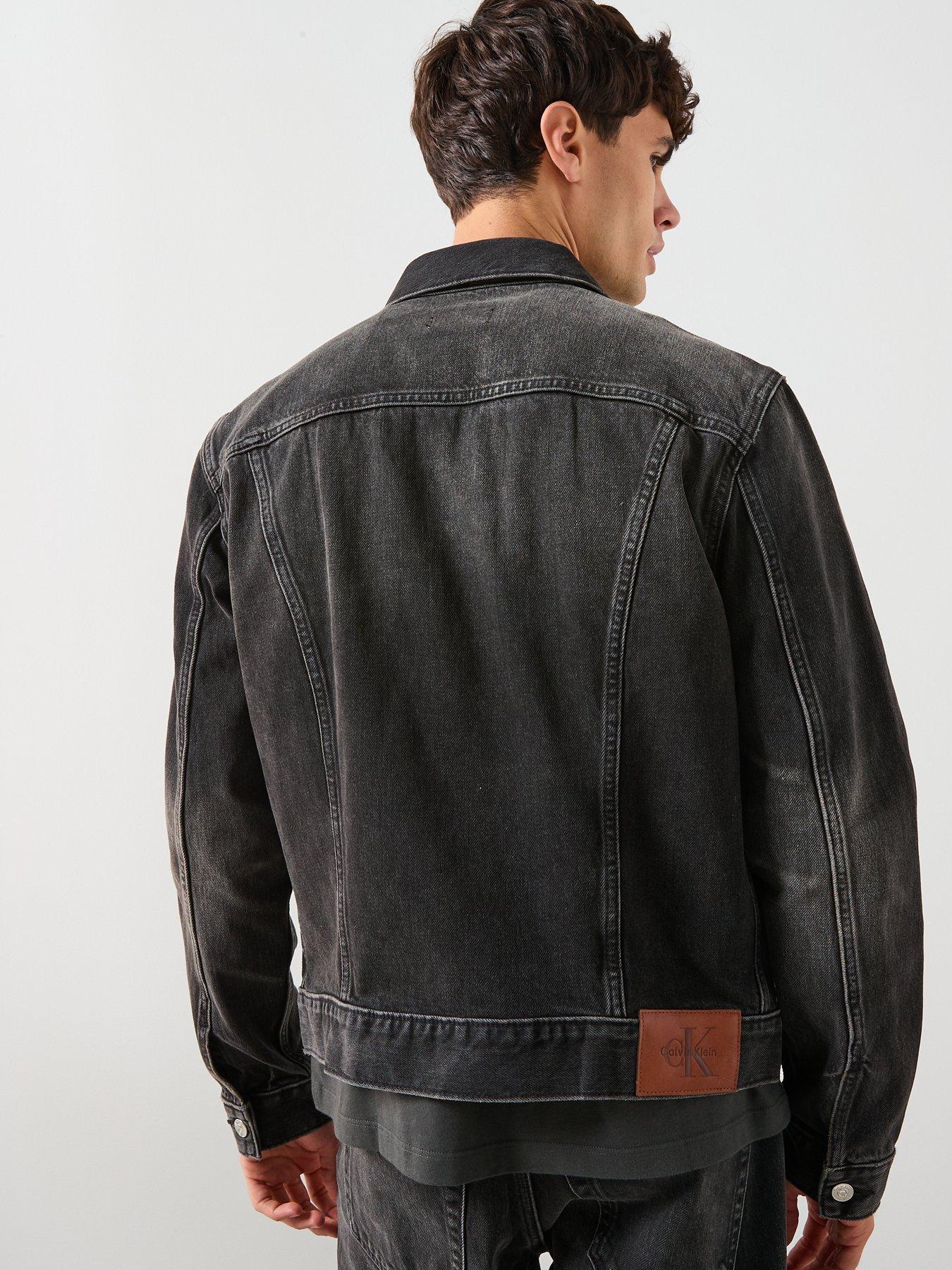 Image 2 of 6 of Calvin Klein Jeans Classic Trucker Jacket - Black