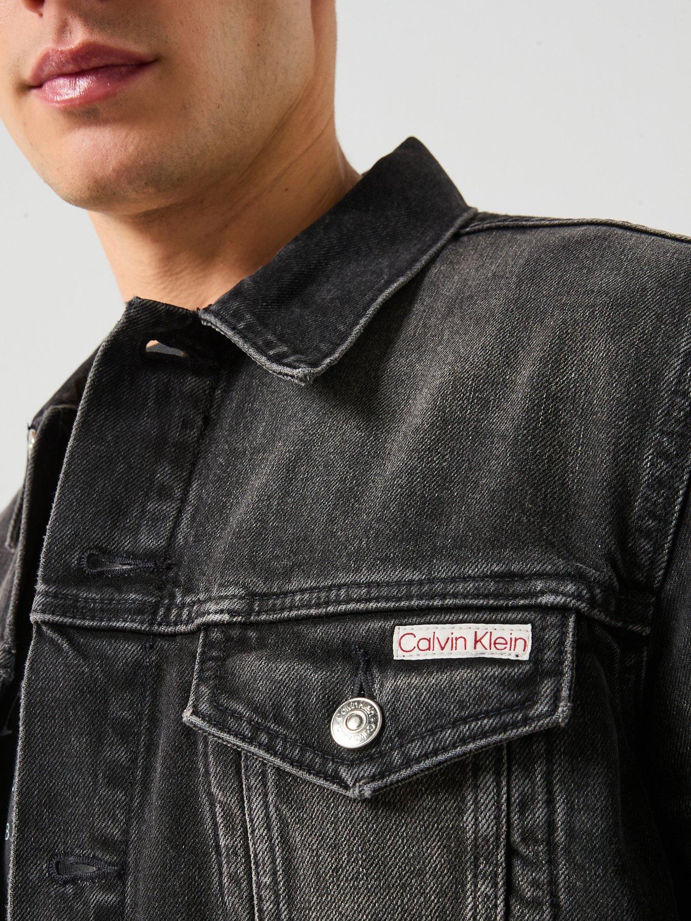 Image 5 of 6 of Calvin Klein Jeans Classic Trucker Jacket - Black