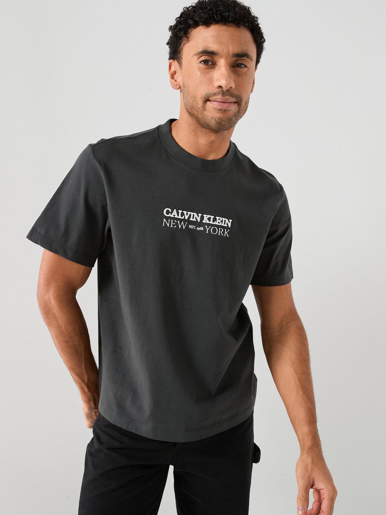 Calvin Klein 20S Ck Ny Graphic T-Shirt - Black