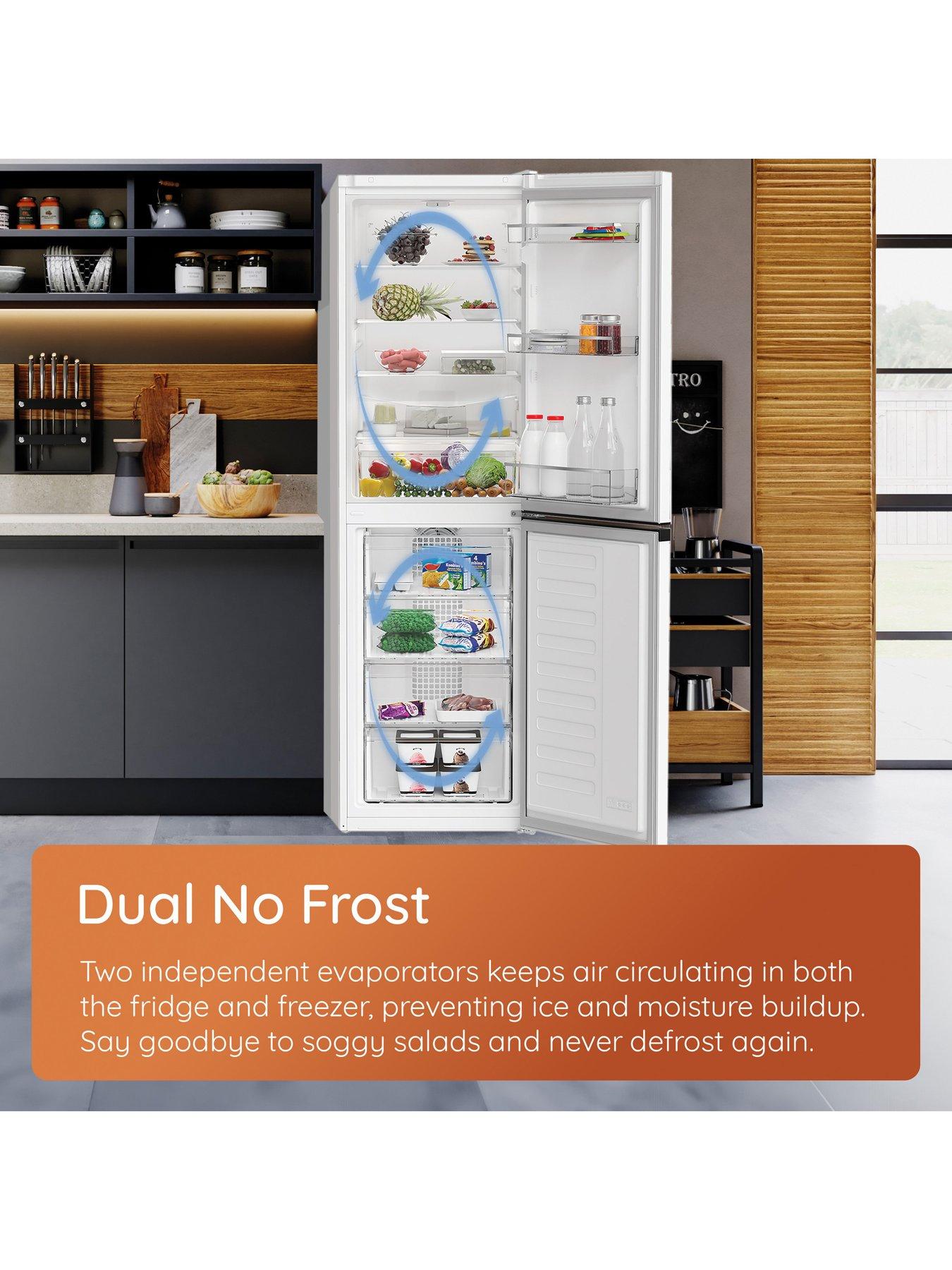 Image 5 of 7 of Hotpoint HPG26583WXP4UK Dual No Frost Fridge Freezer&nbsp;with FreshShield - Titanium Inox