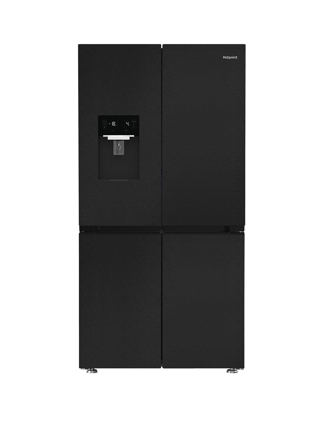 Hotpoint Total No Frost 4-Door Fridge Freezer with VitalCare - Prepainted Dark Inox