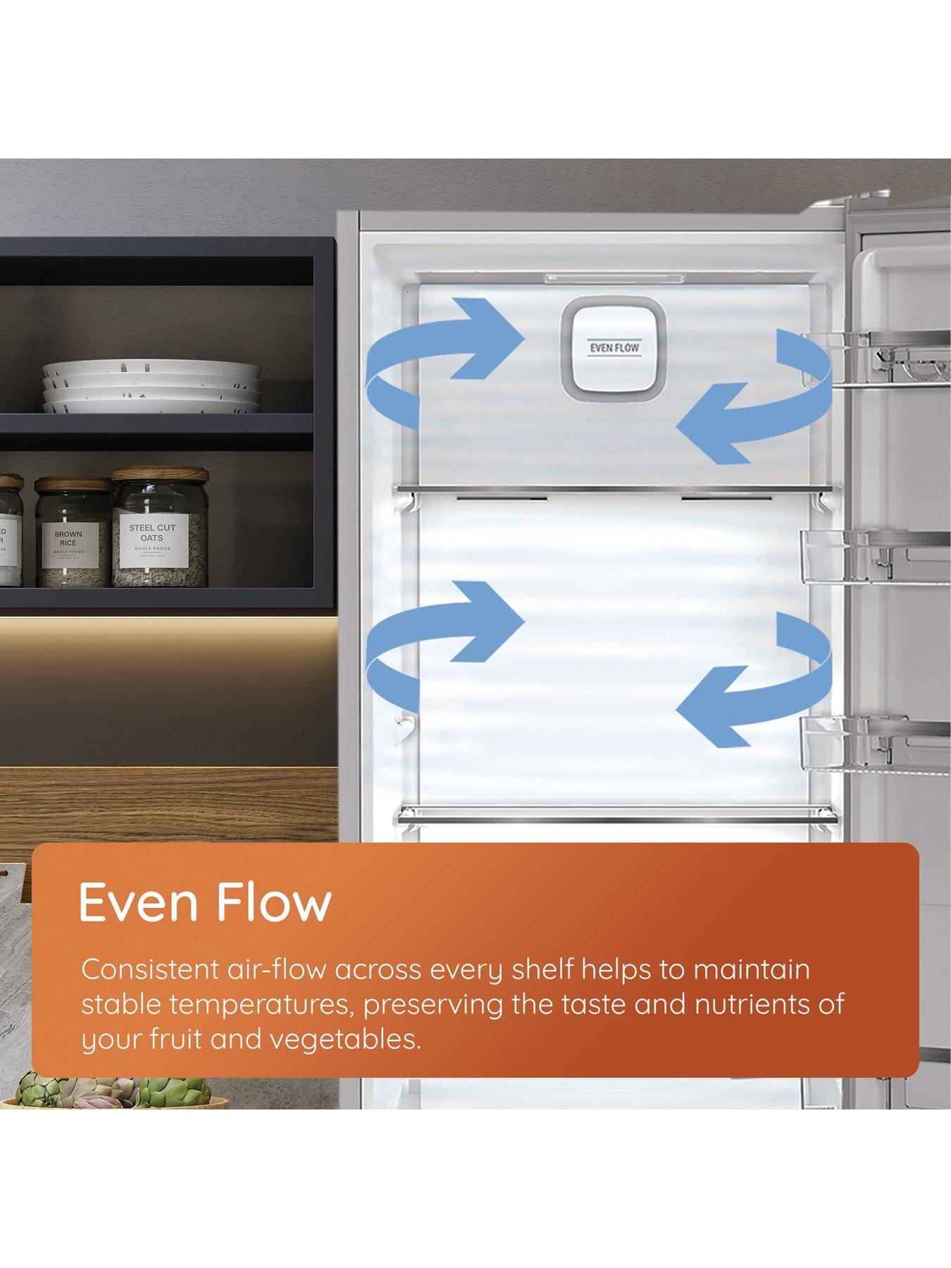  image of hotpoint-hpk26403xbr5uk-dual-no-frost-with-evenflow-black