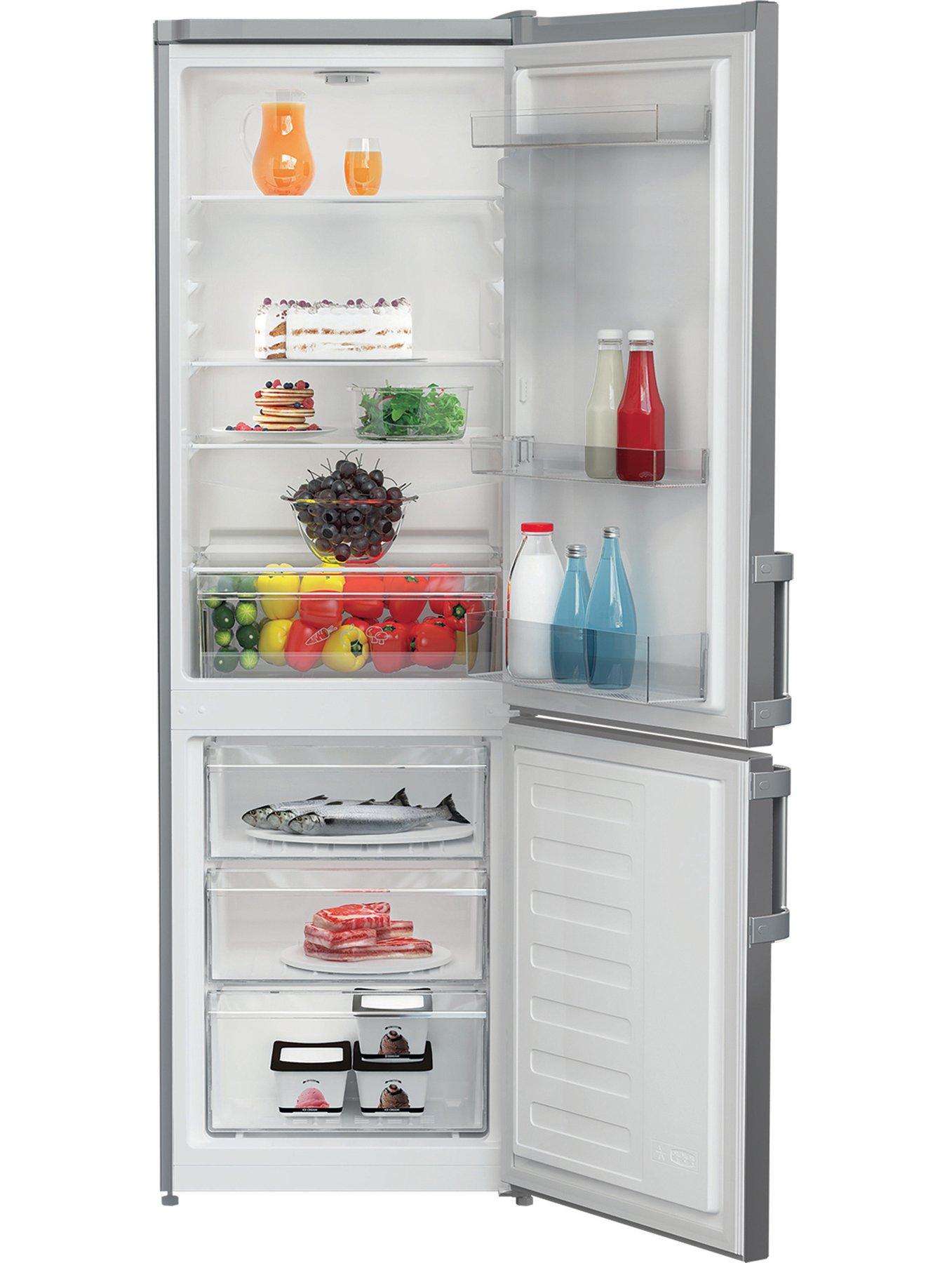 Image 2 of 3 of Indesit IKNS1261S4UK Fresh Space with LED Lighting - Silver