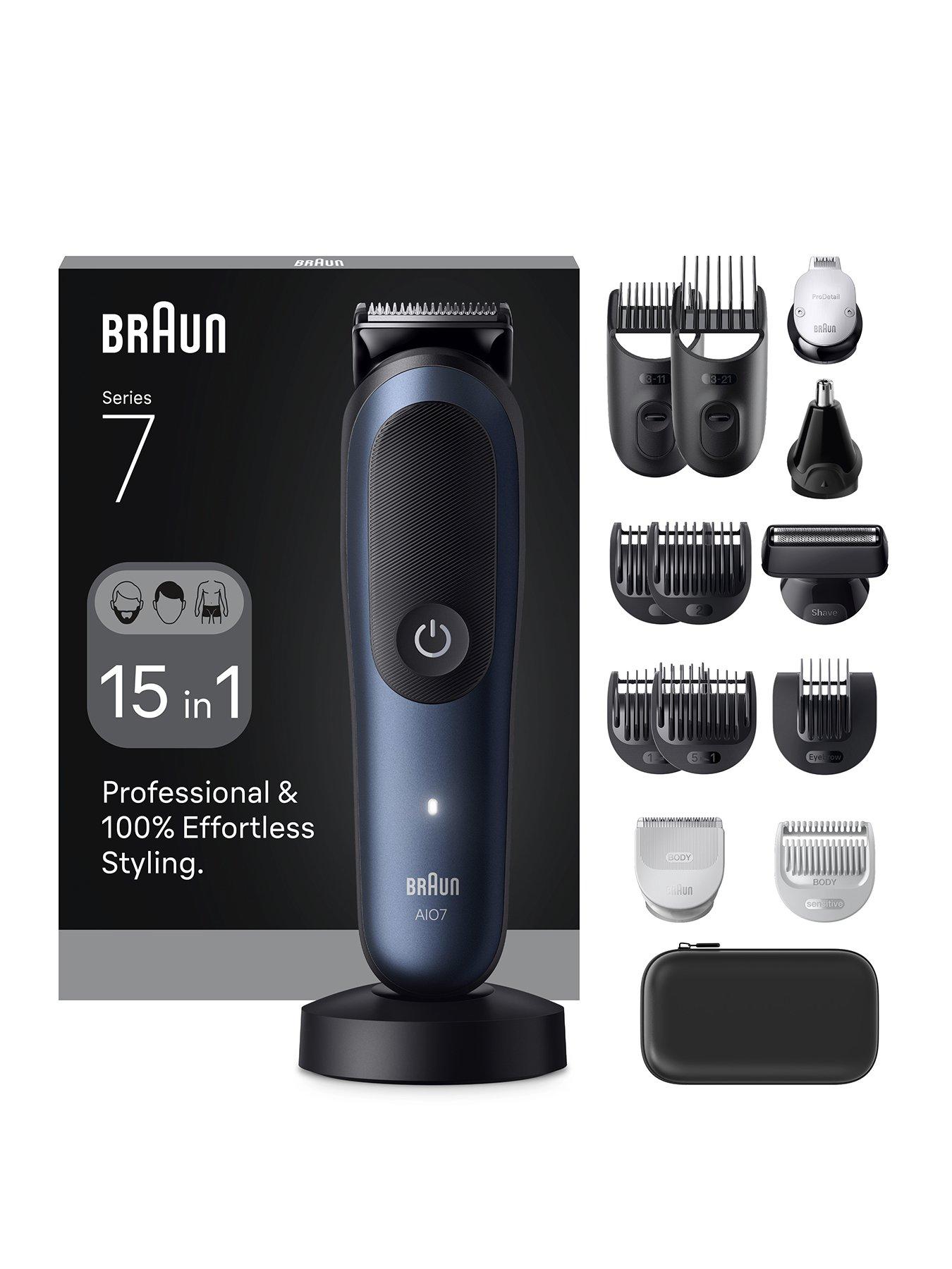 undefined All-in-One Series 7, 15in1 Grooming Kit, ProBlade, AutoSense, AIO7580, Blue