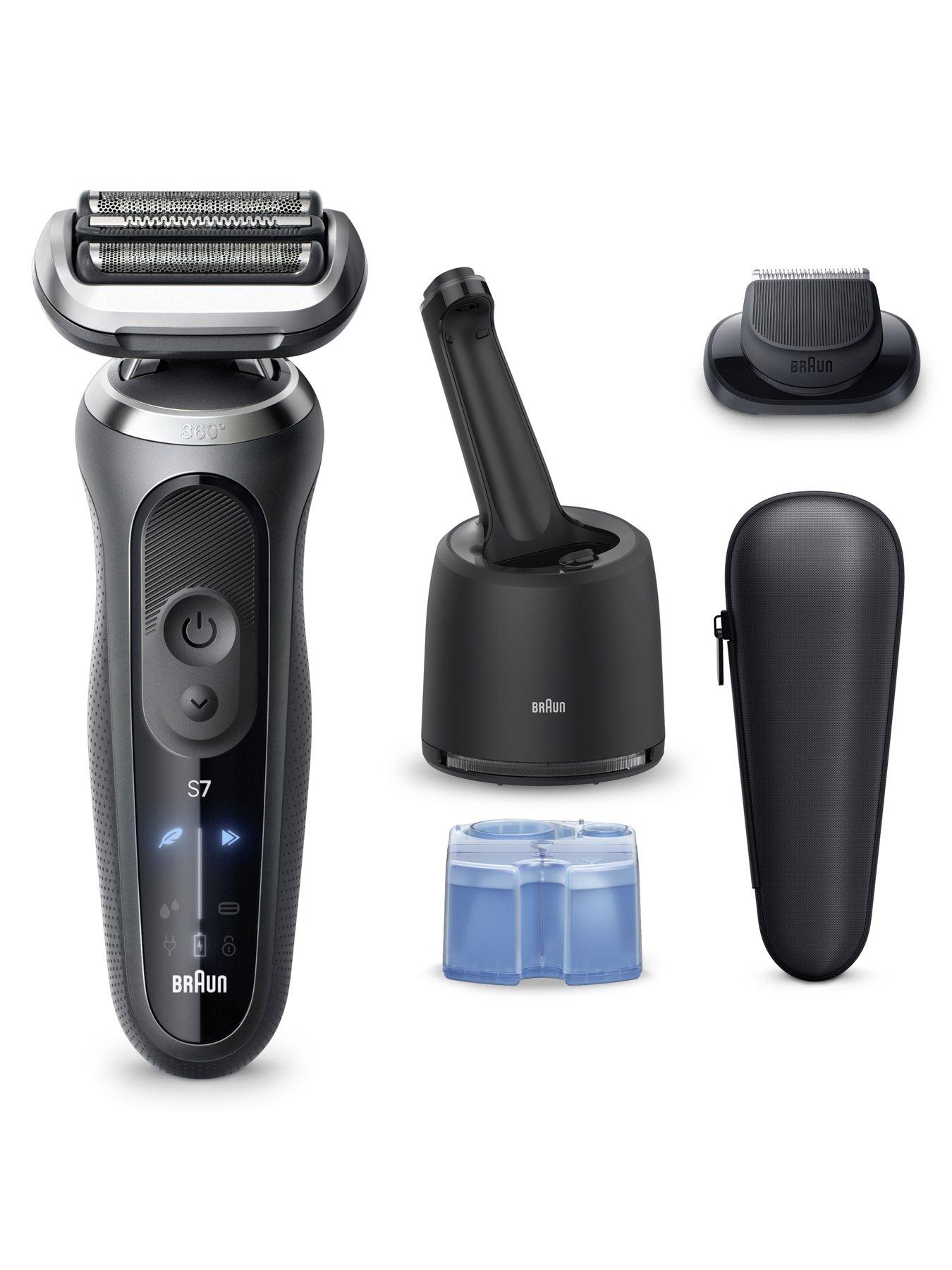 Image 2 of 8 of Braun Series 7 Electric Shaver, SmartCare Center, +1 Attachment, 72-G7200CC -&nbsp;Grey