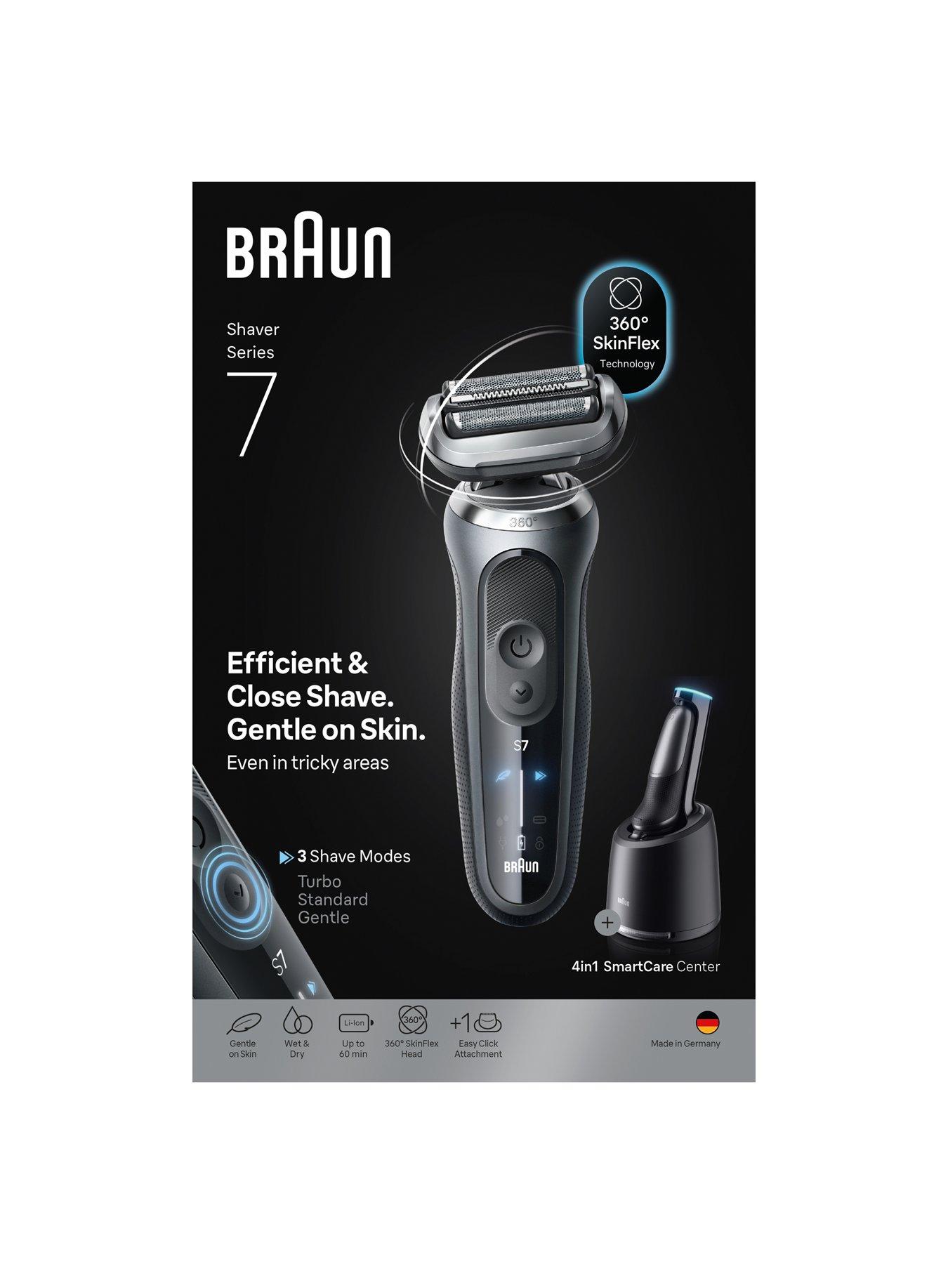 Image 3 of 8 of Braun Series 7 Electric Shaver, SmartCare Center, +1 Attachment, 72-G7200CC -&nbsp;Grey
