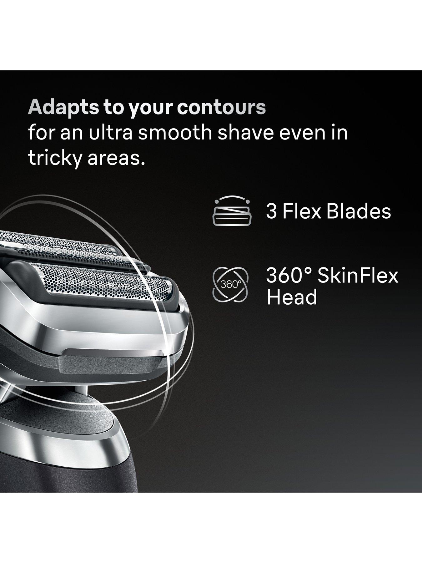 Image 4 of 8 of Braun Series 7 Electric Shaver, SmartCare Center, +1 Attachment, 72-G7200CC -&nbsp;Grey