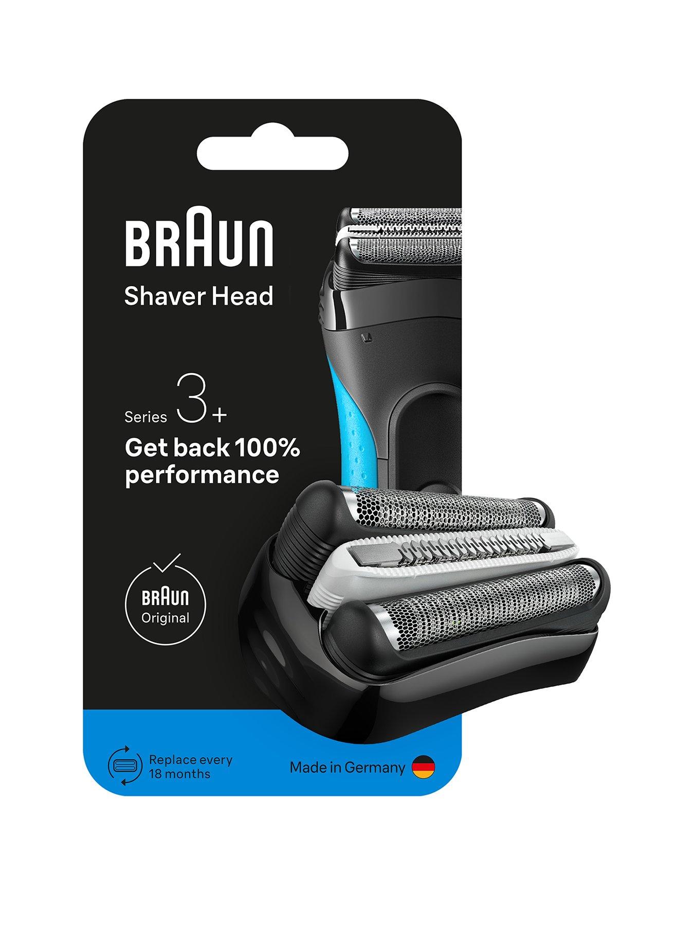 Braun Series 3+ Electric Shaver ORIGINAL Replacement Head, 32B