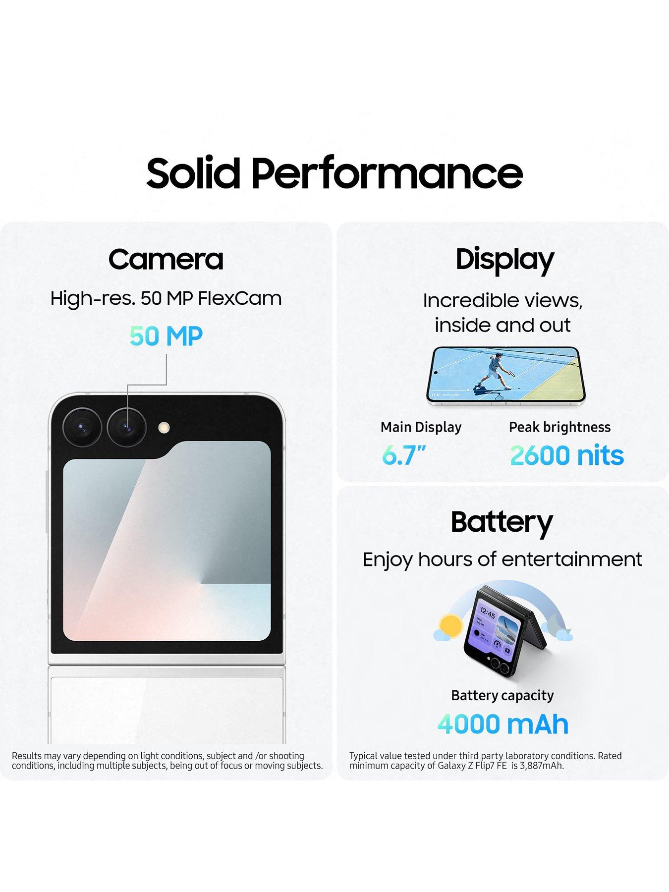 Image 4 of 7 of Samsung Galaxy Z Flip7 FE 256GB, with Galaxy AI