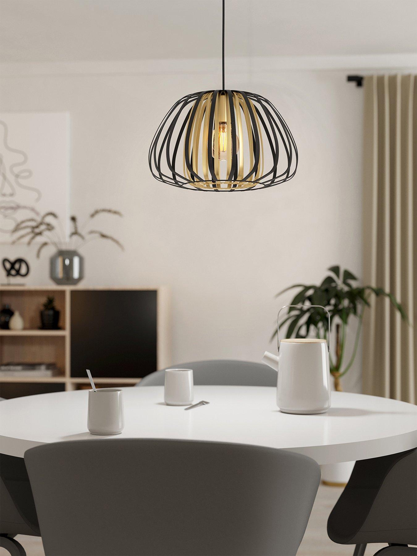 undefined Encinitos Black/gold Modern Single Pendant Light