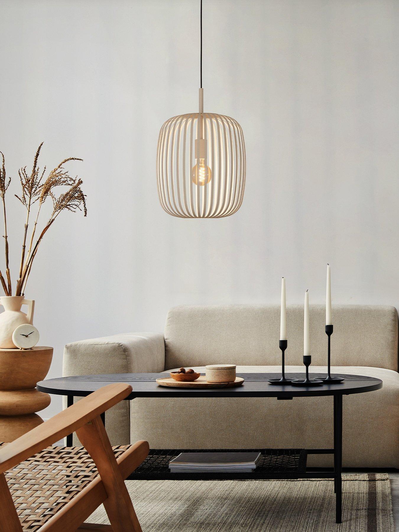 Eglo Romazzina Sandy Caged Single Pendant Light