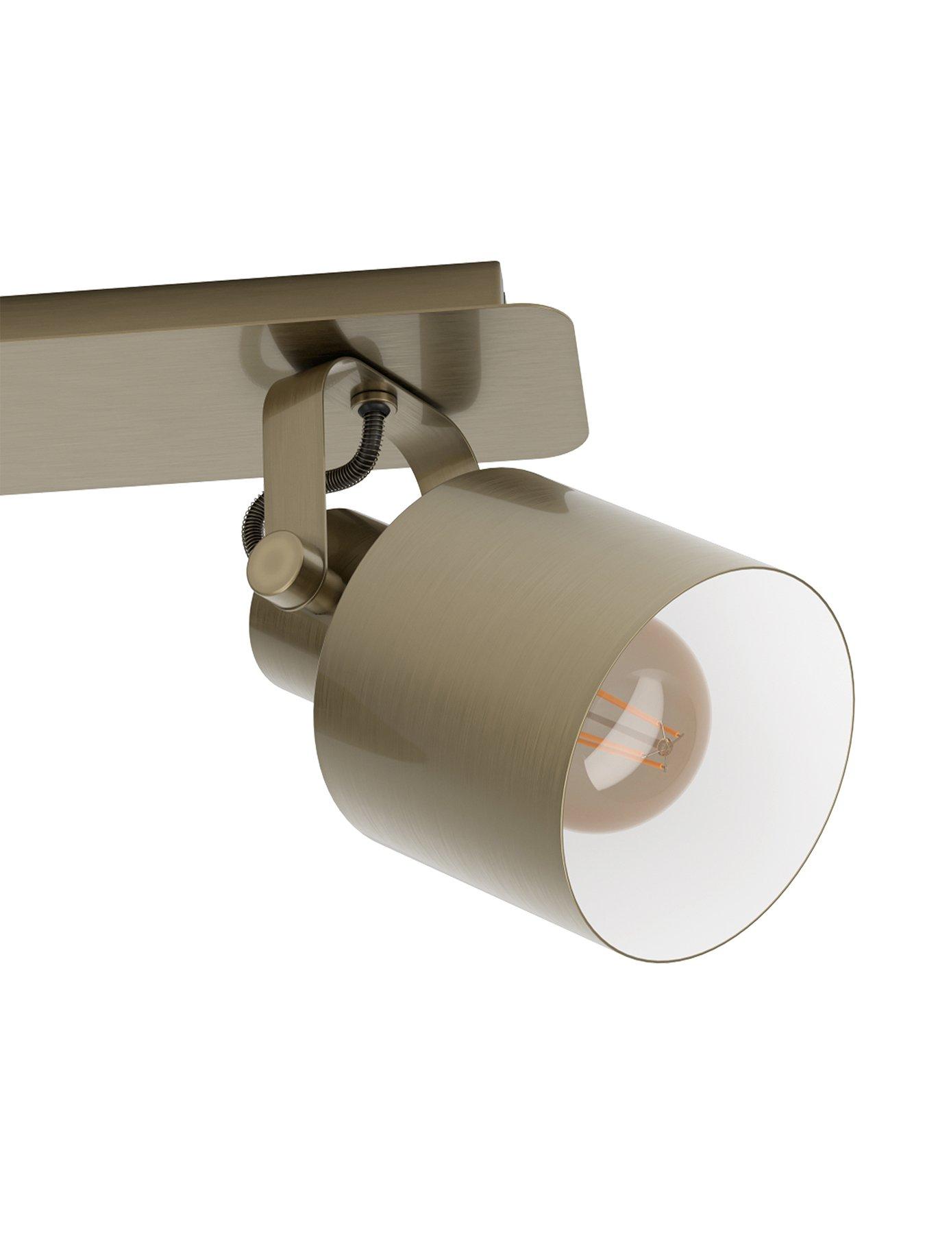 Image 4 of 4 of Eglo Southery 2-light Bronzed Steel Ceiling Spotlight