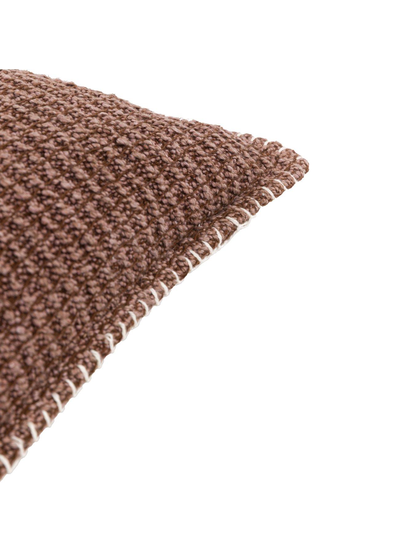 Image 6 of 6 of Gallery Direct Alder Textured Cushion Brown