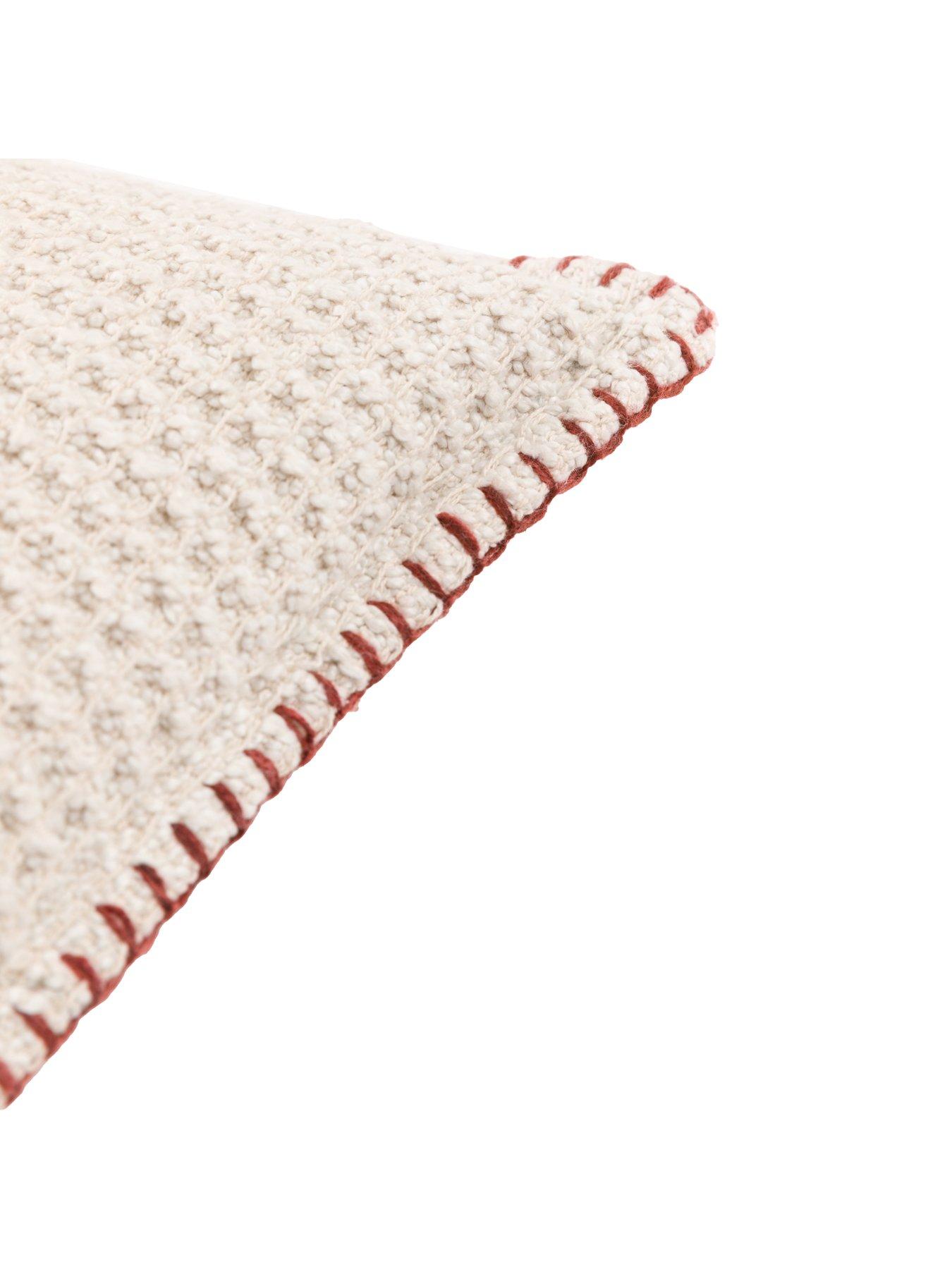 Image 6 of 7 of Gallery Direct Alder Textured Cushion Cream