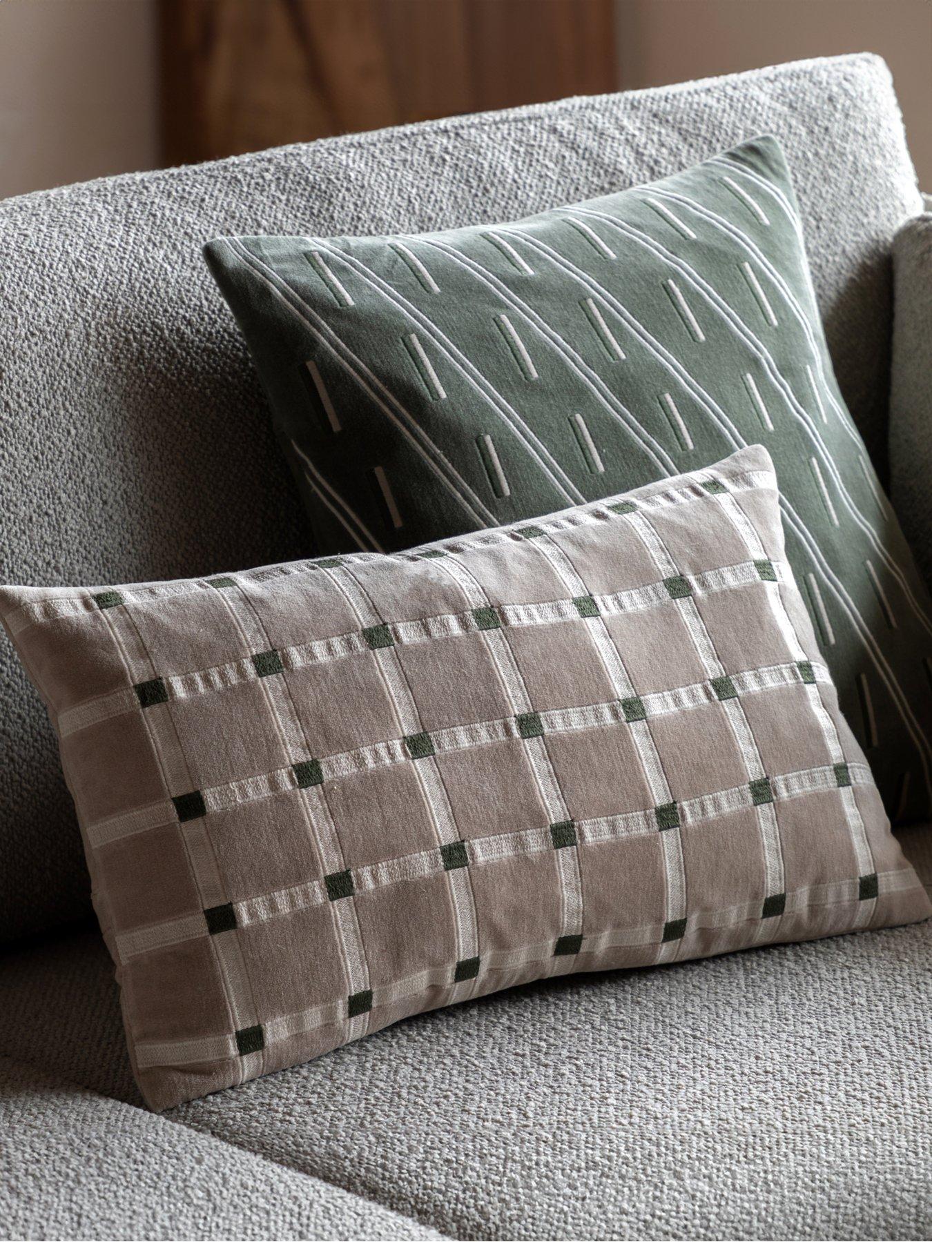 Gallery Direct Sana Velvet Cushion Taupe