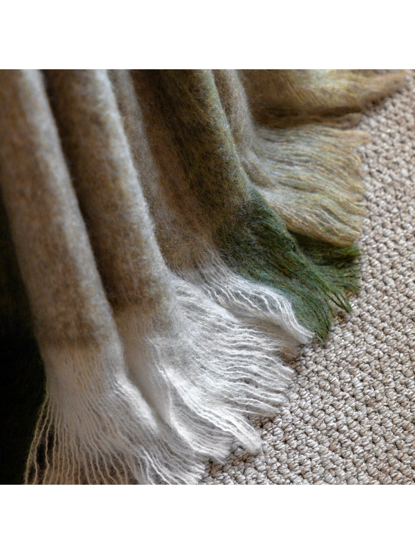 Image 4 of 6 of Gallery Direct Heritage Check&nbsp;Throw Green 1300x1700mm