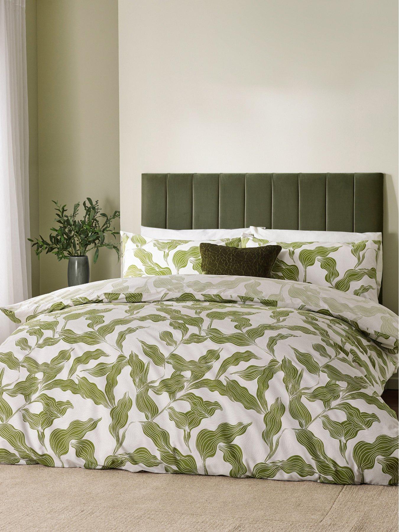 HOEM Lauro King Duvet Set Olive