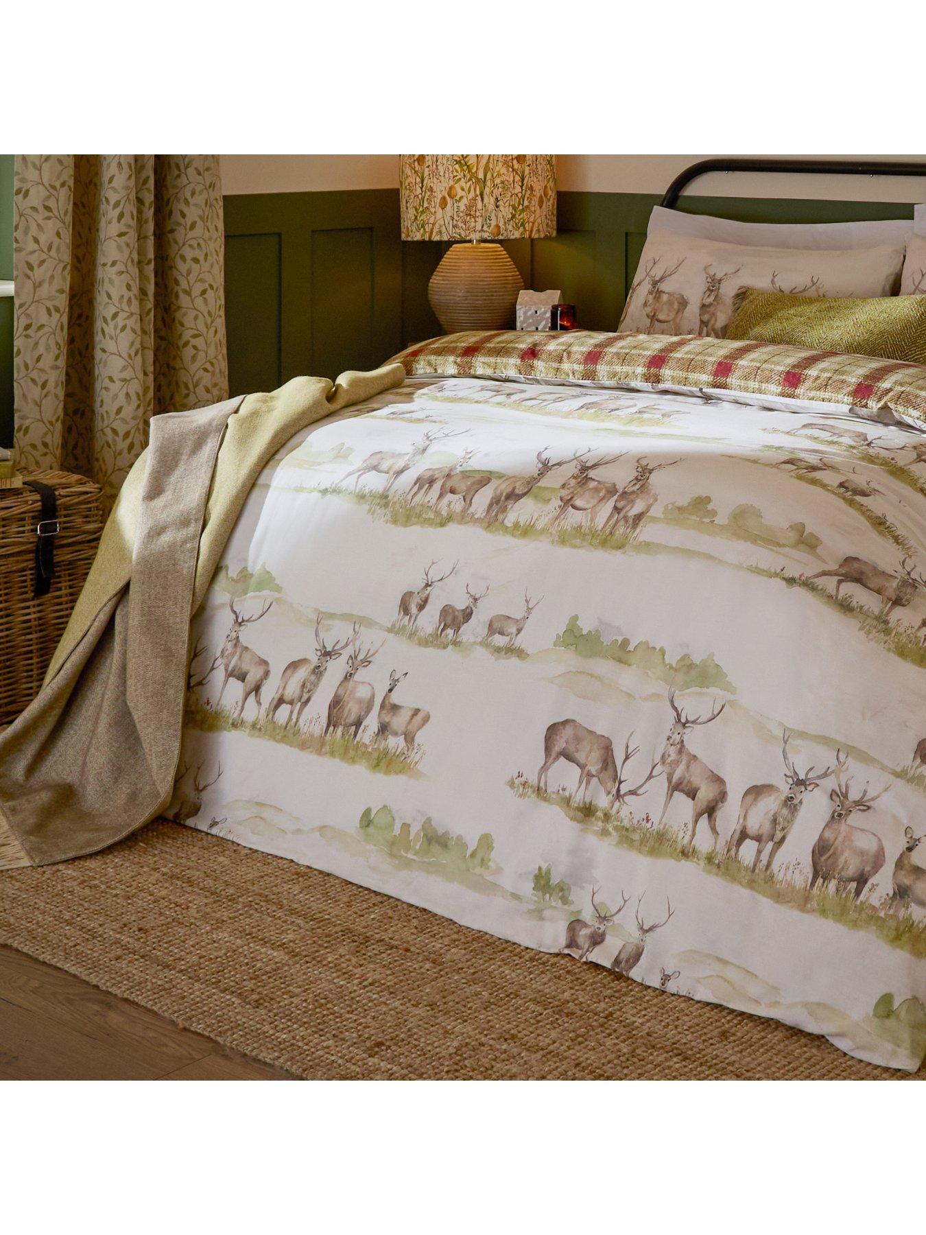 Image 3 of 4 of Voyage Moorlandstags Double Duvet Set Multicolour