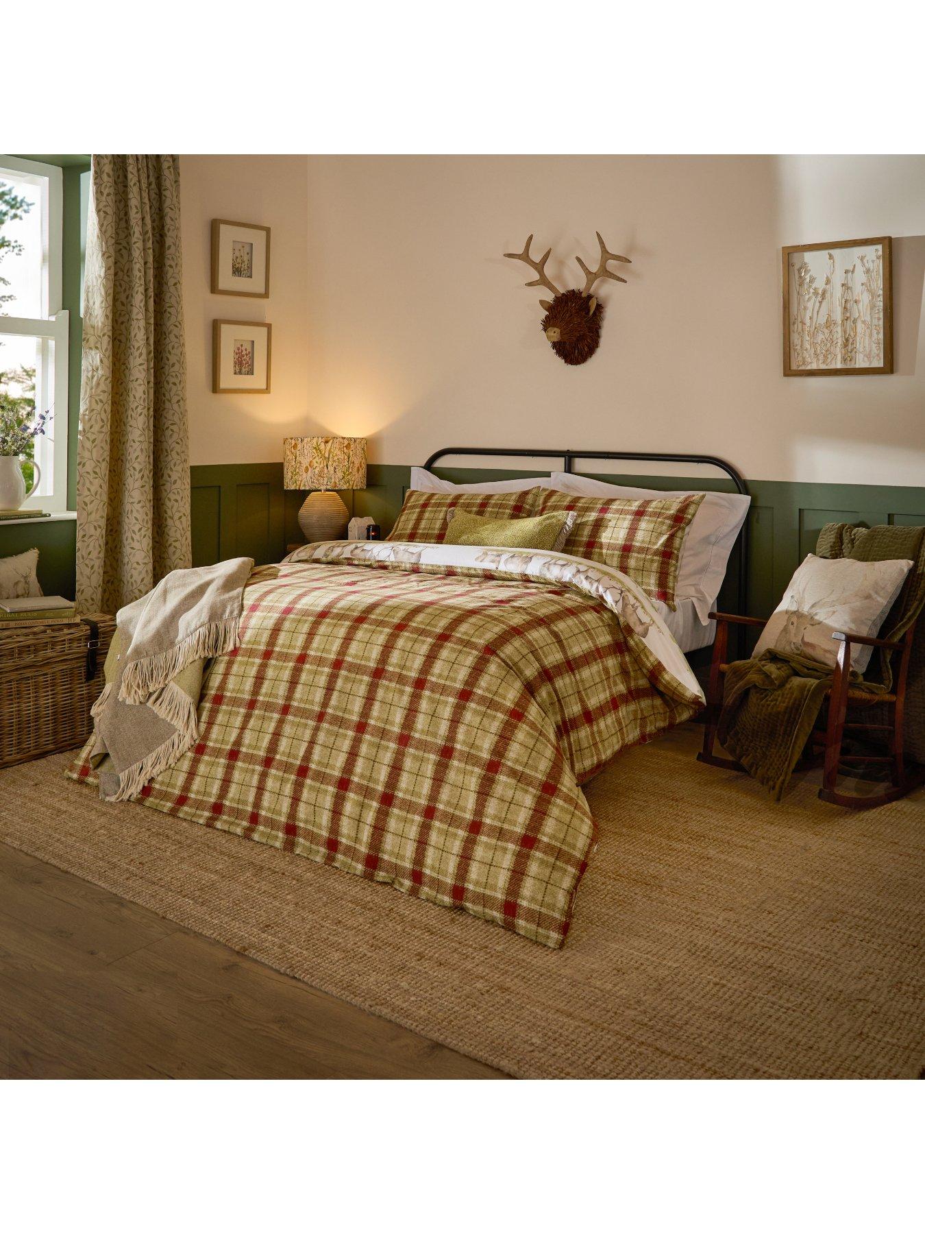 Image 4 of 4 of Voyage Moorlandstags Double Duvet Set Multicolour