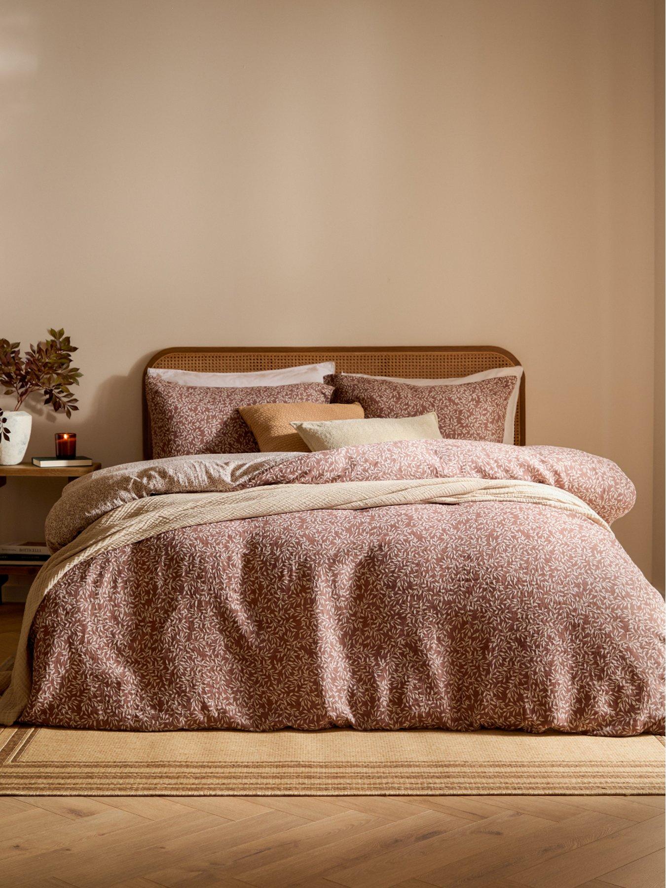 Image 1 of 6 of Yard Perrieleaf Duvet Set Cinnamon