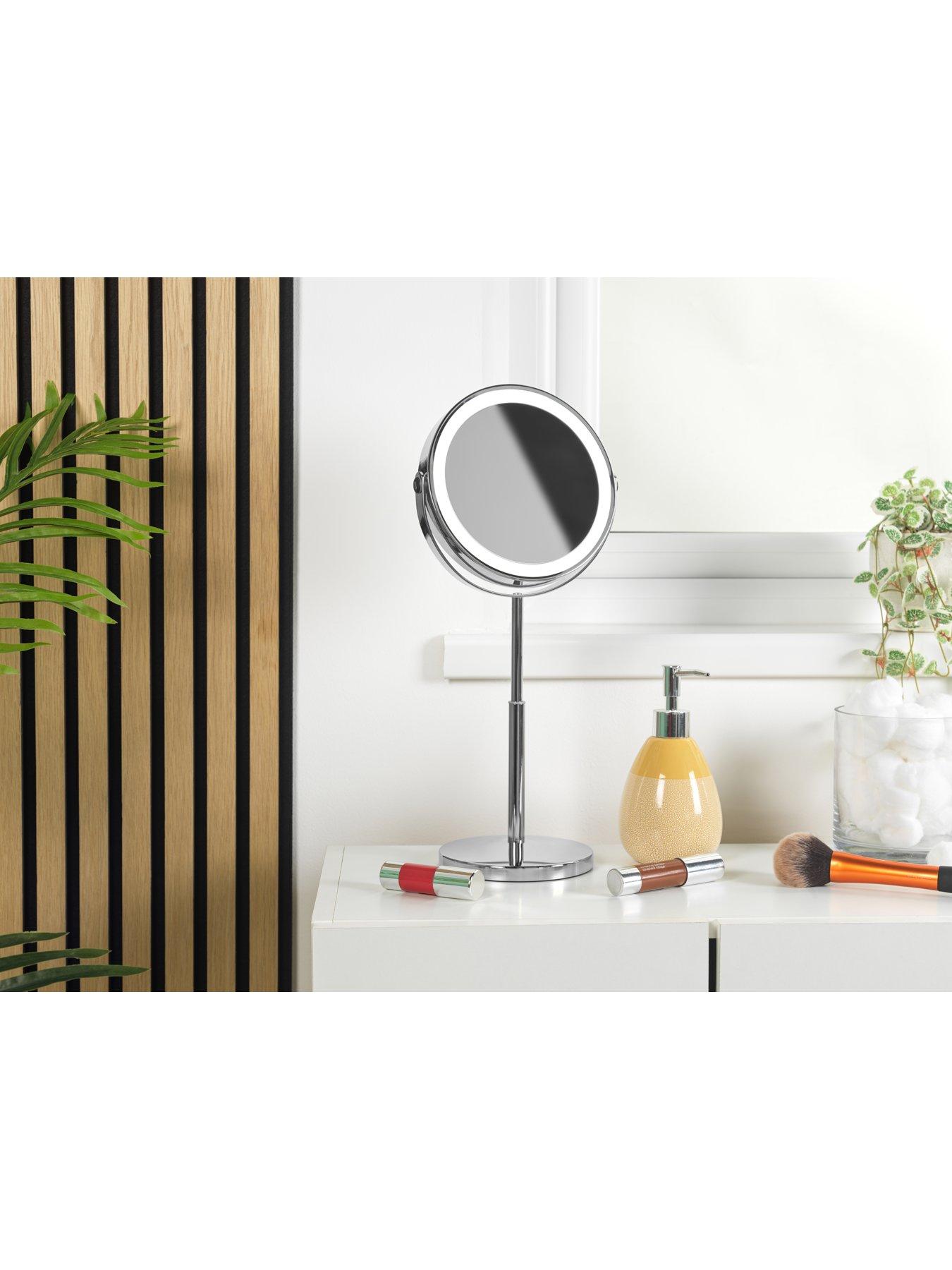 Image 5 of 7 of Beldray 7'' Telescopic Led Mirror - Chrome
