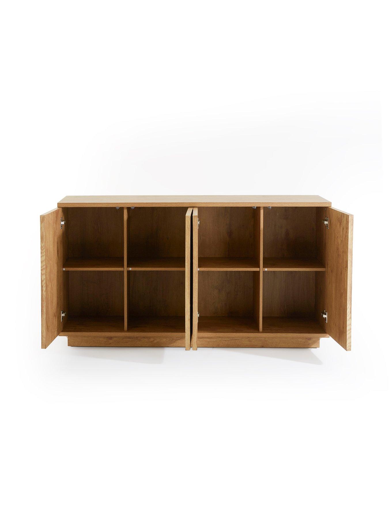Image 4 of 7 of The Very Collection Atma Sideboard - Mid Oak - FSC&reg; Certified