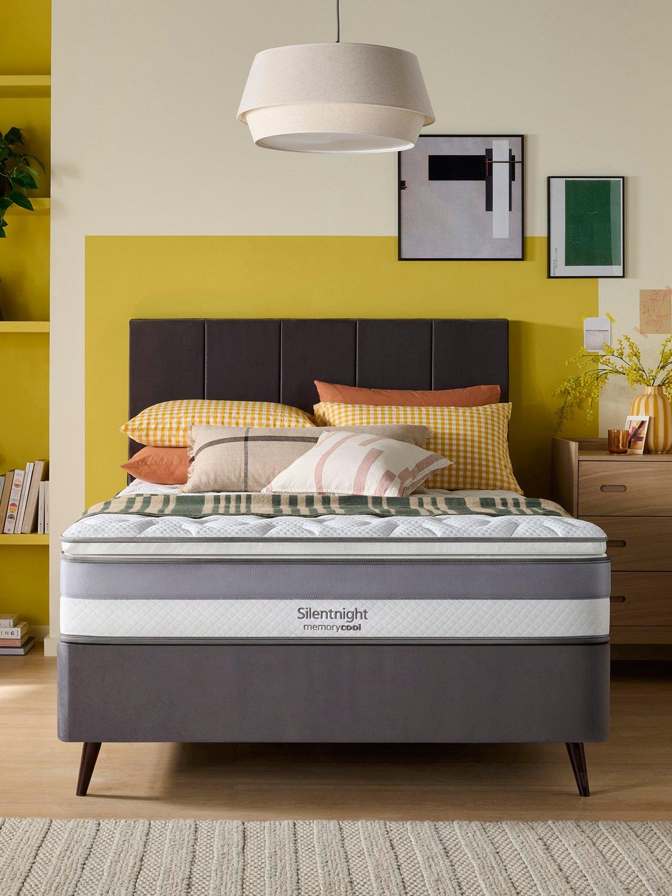 image of silentnight-memory-cool-2000-pillowtop-mattress-express-delivery-available