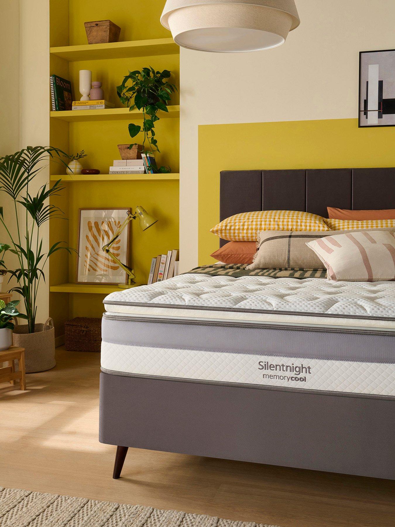  image of silentnight-memory-cool-2000-pillowtop-mattress-express-delivery-available