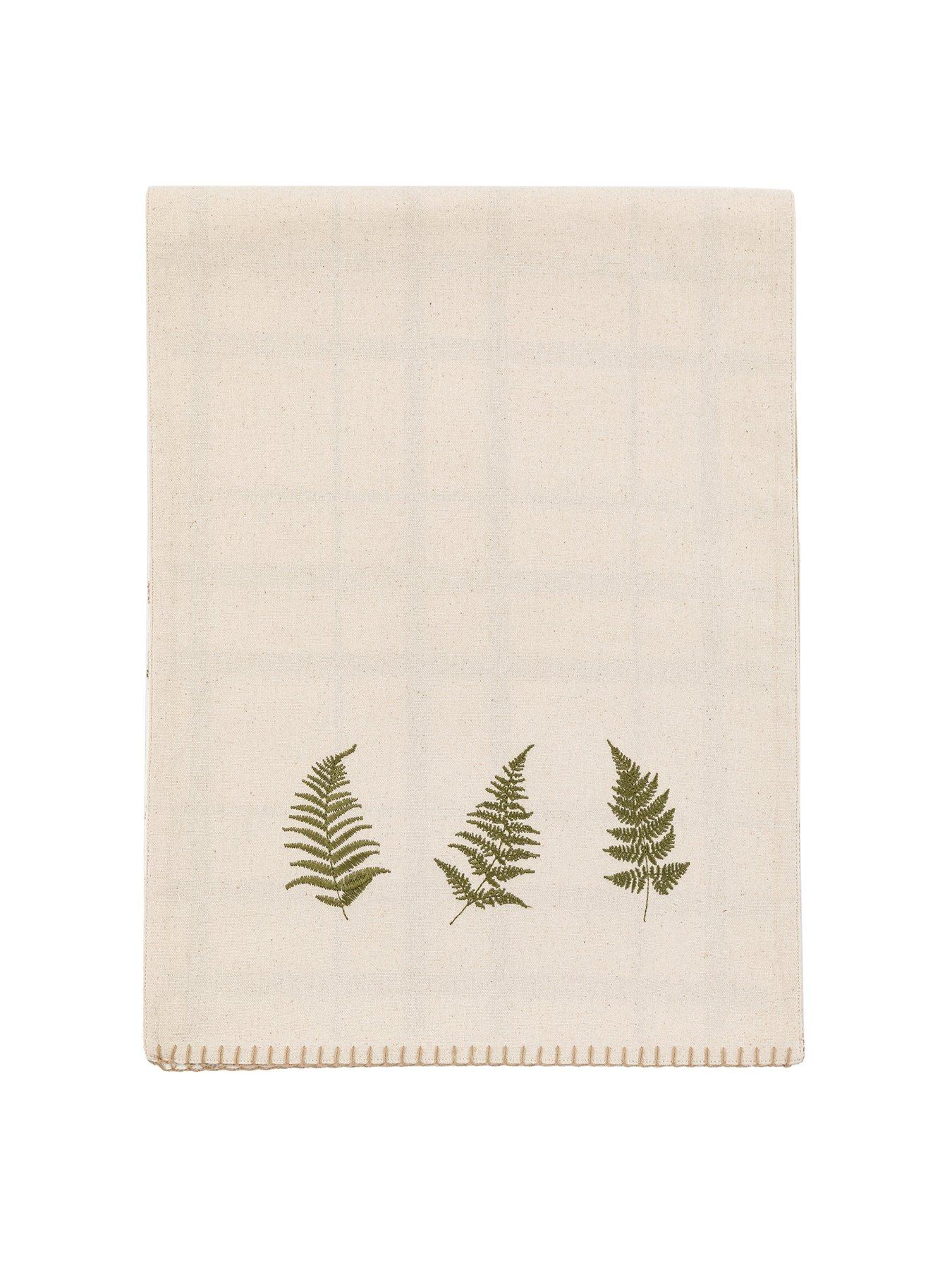 undefined Autumn Woodland Check Table Runner 360x1800mm