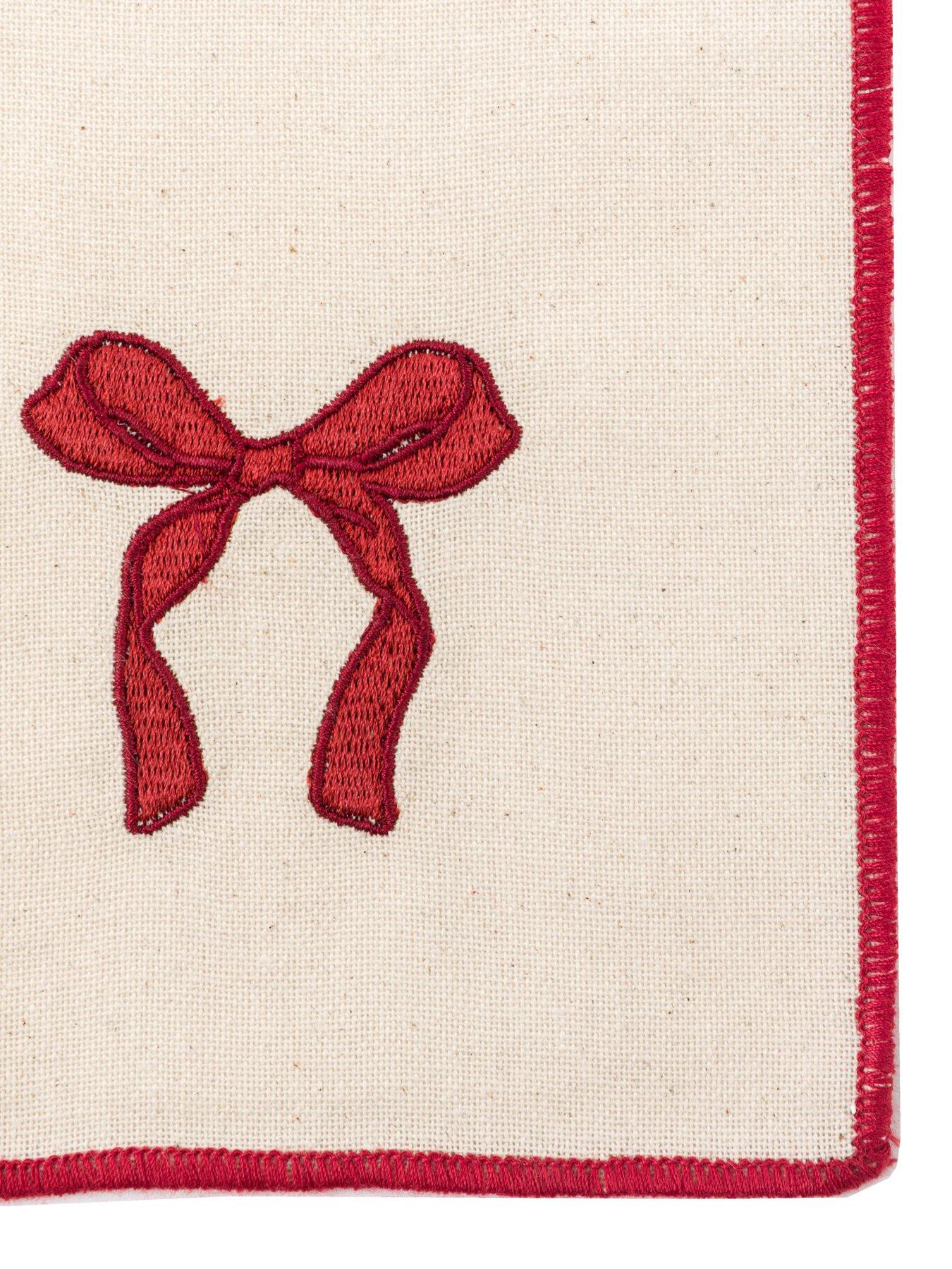  image of gallery-direct-heritage-christmas-napkin-4pk-450x450mm