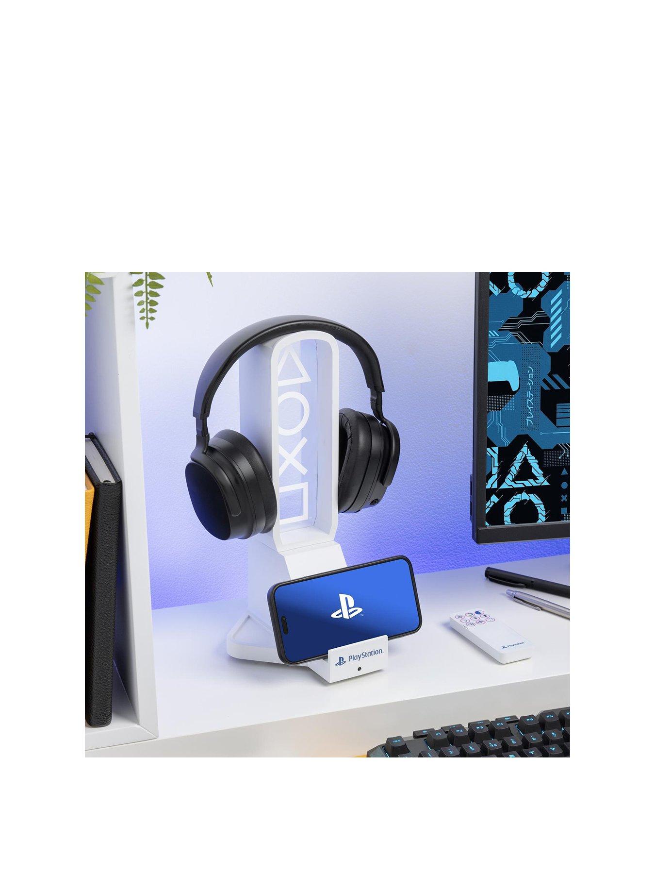  image of playstation-desk-headphone-stand-with-light