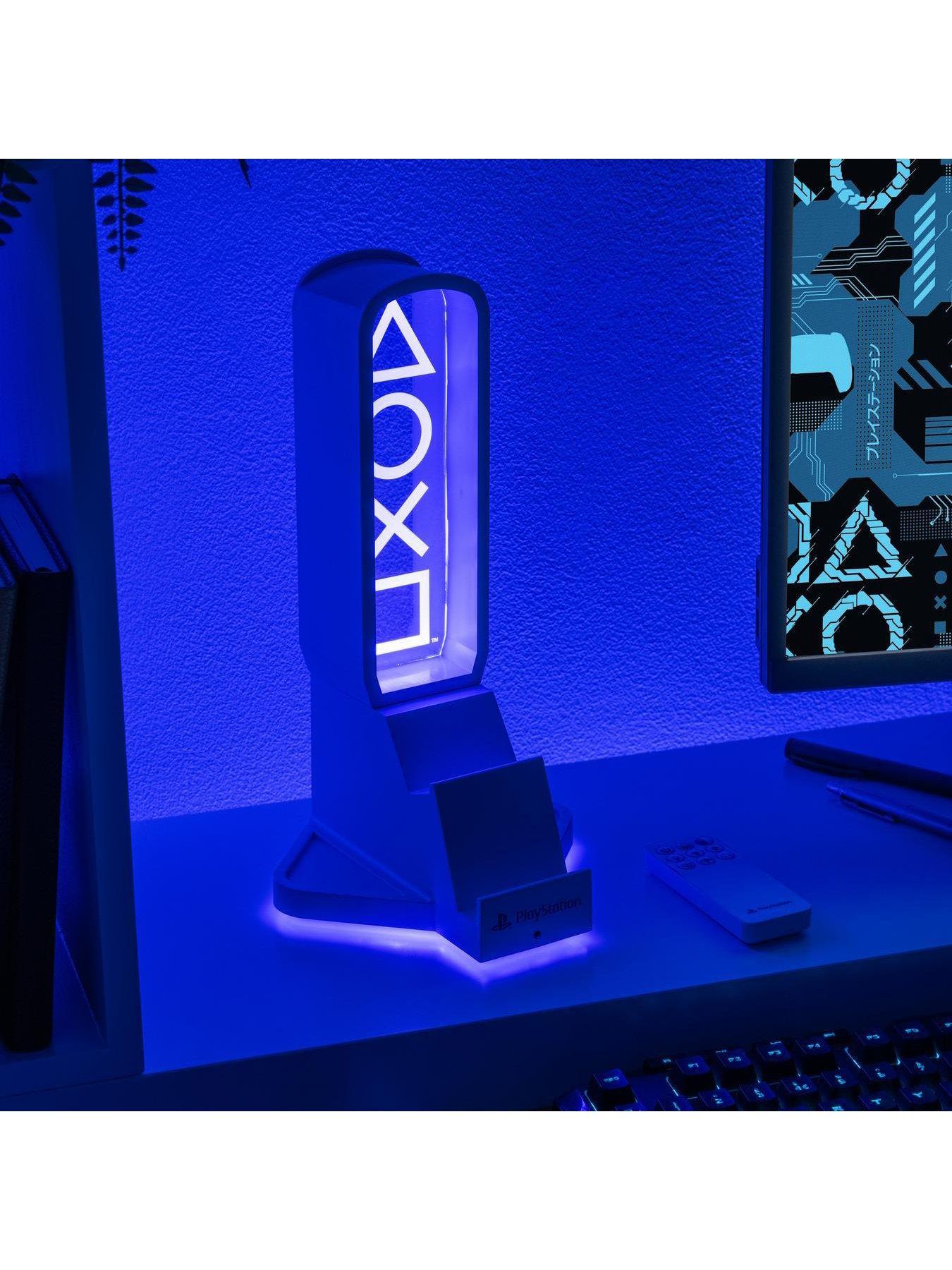  image of playstation-desk-headphone-stand-with-light