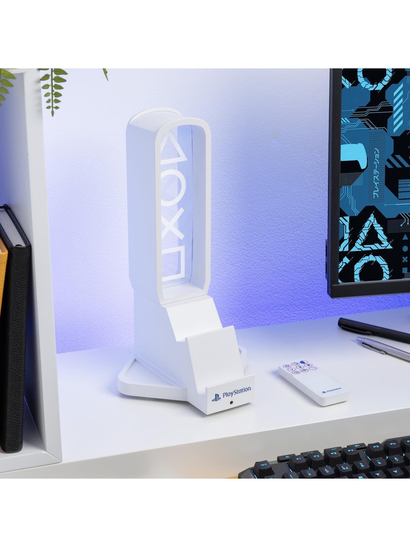  image of playstation-desk-headphone-stand-with-light
