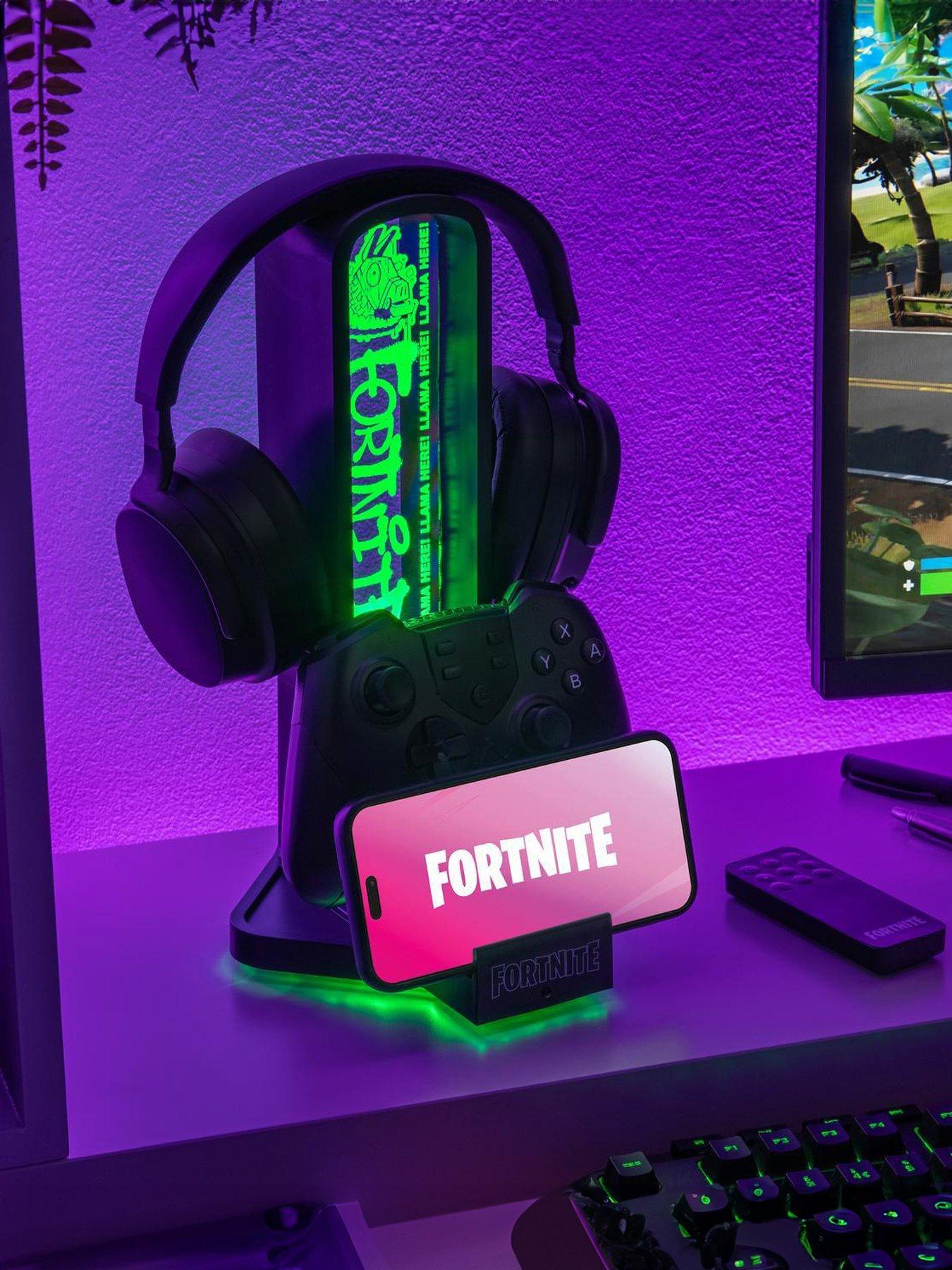 Fortnite Desk Headphone Stand With Light