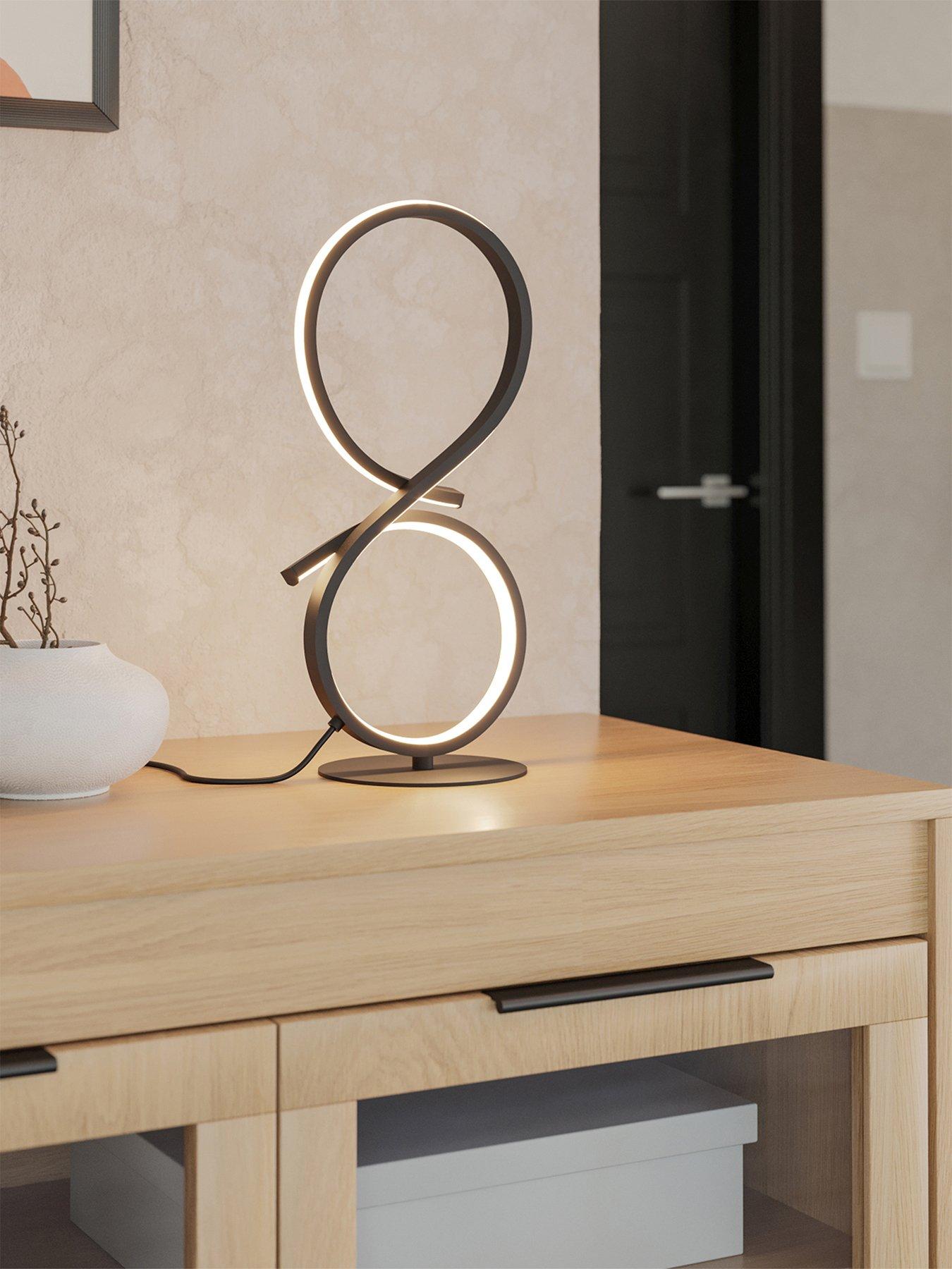 front image of eglo-serpins-black-aluminium-amp-steel-modern-table-lamp