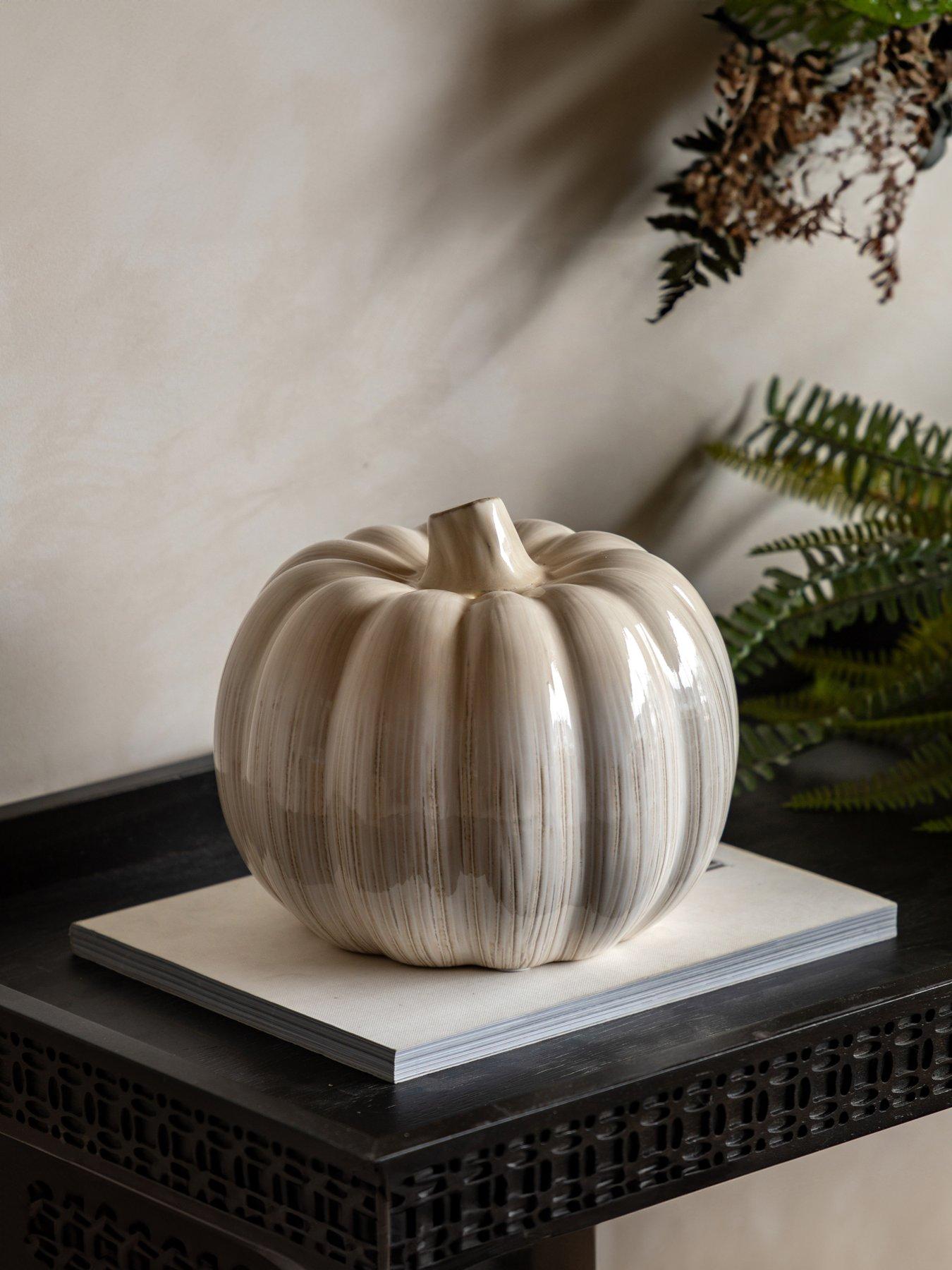 undefined Ceramic Pumpkin Natural