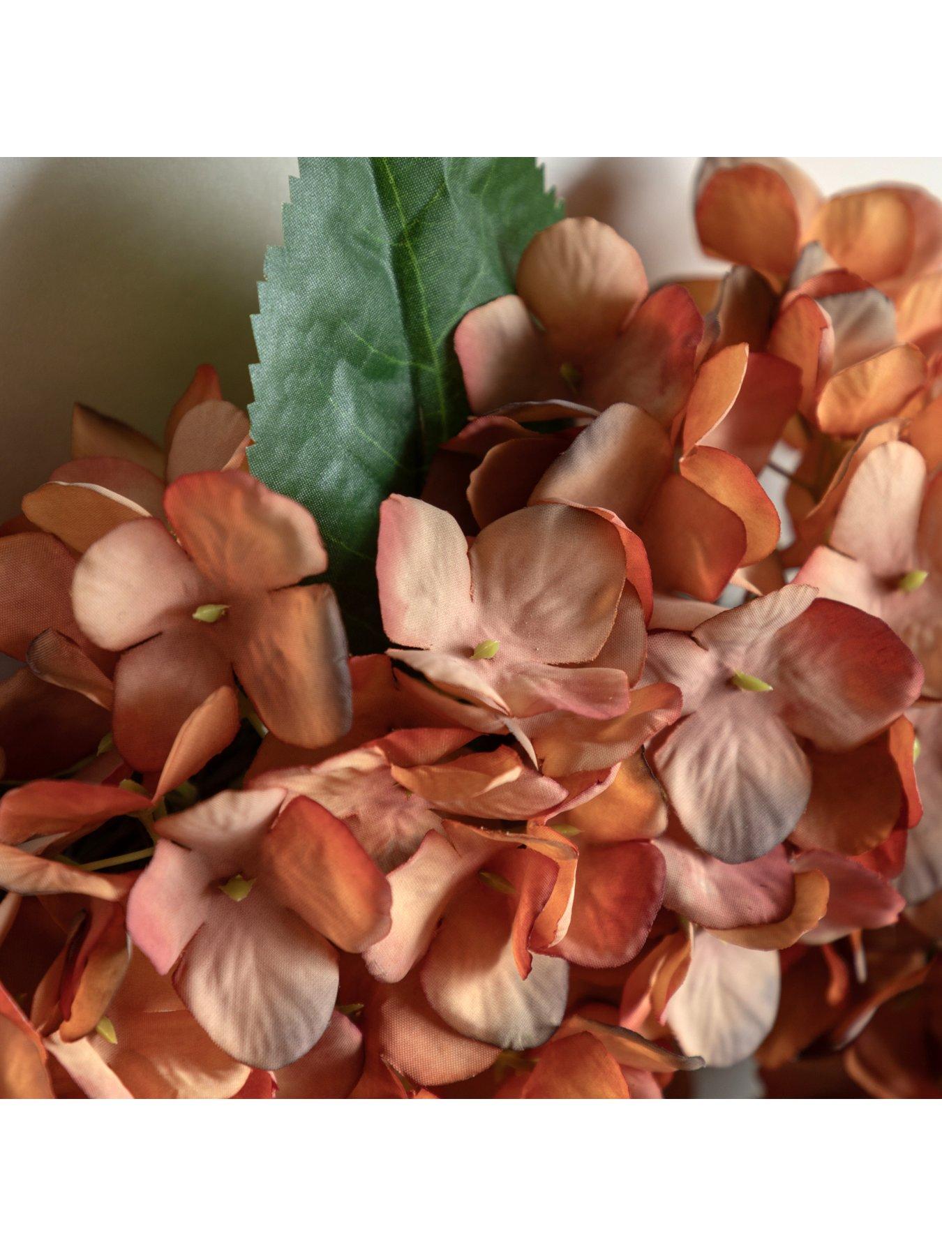 Image 4 of 7 of Gallery Direct Rust Hydrangea Wreath