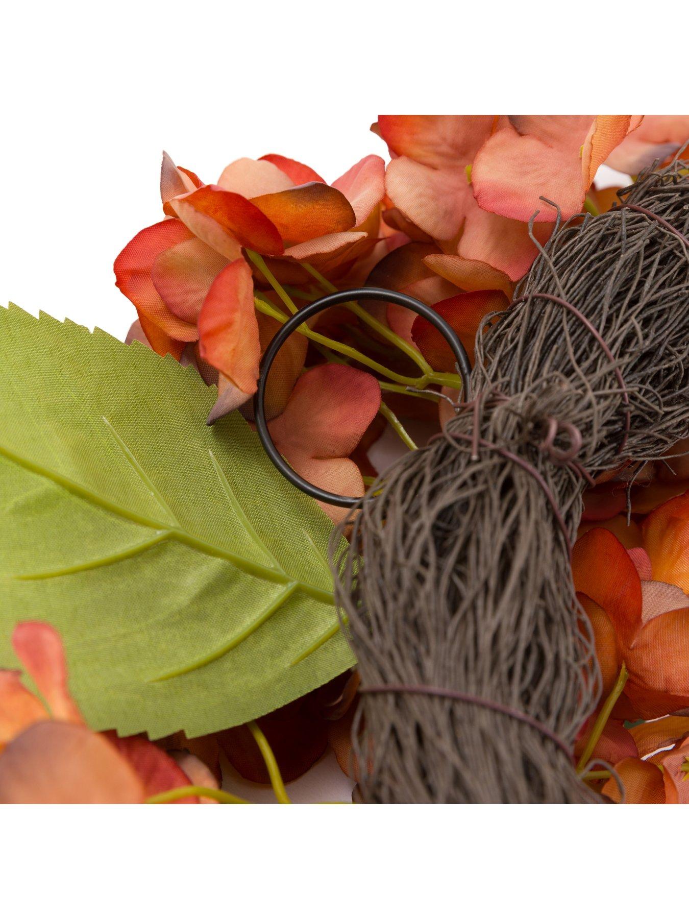 Image 7 of 7 of Gallery Direct Rust Hydrangea Wreath