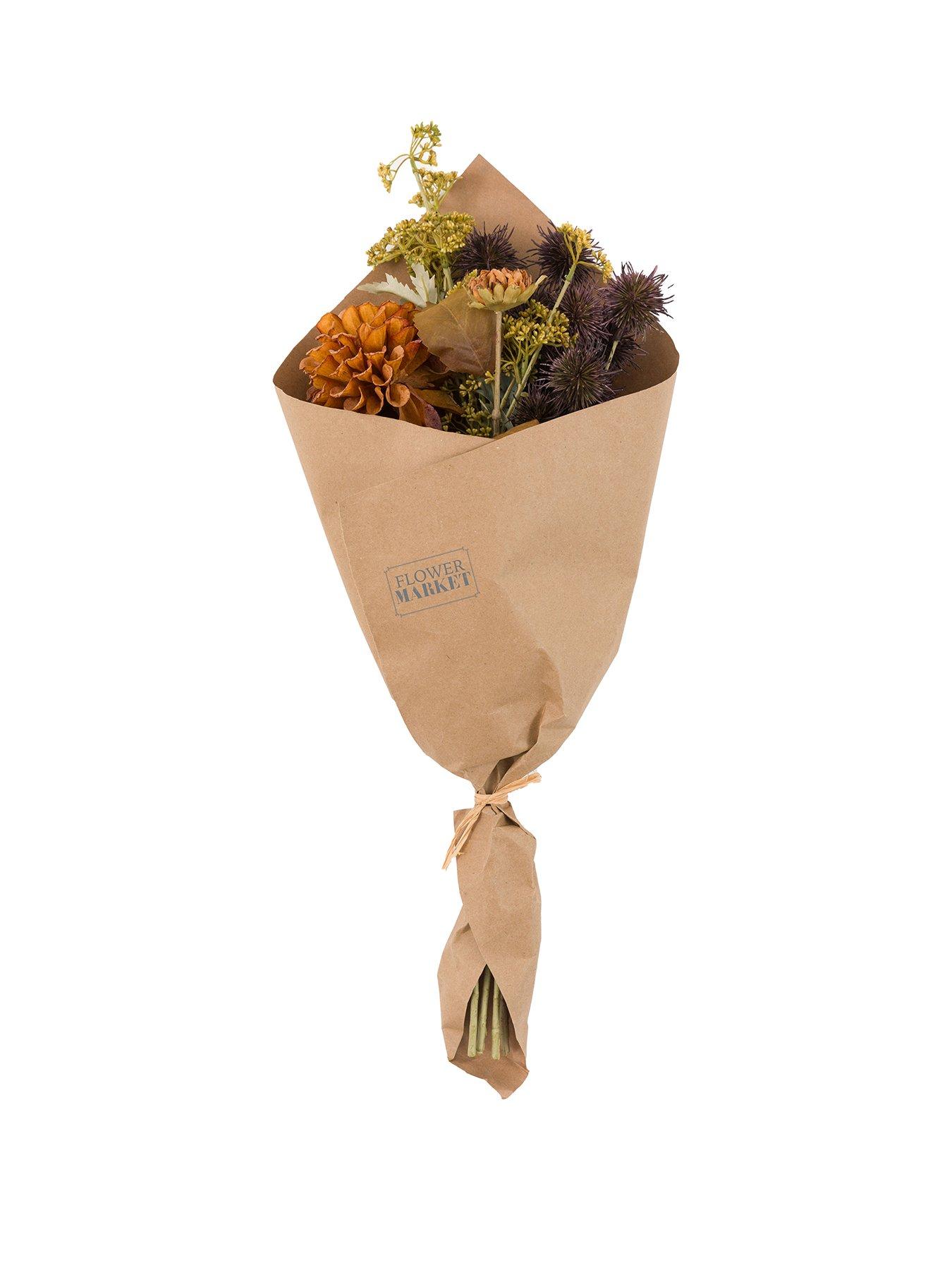Image 2 of 7 of Gallery Direct Dahlia Autumnal Bouquet - Rust