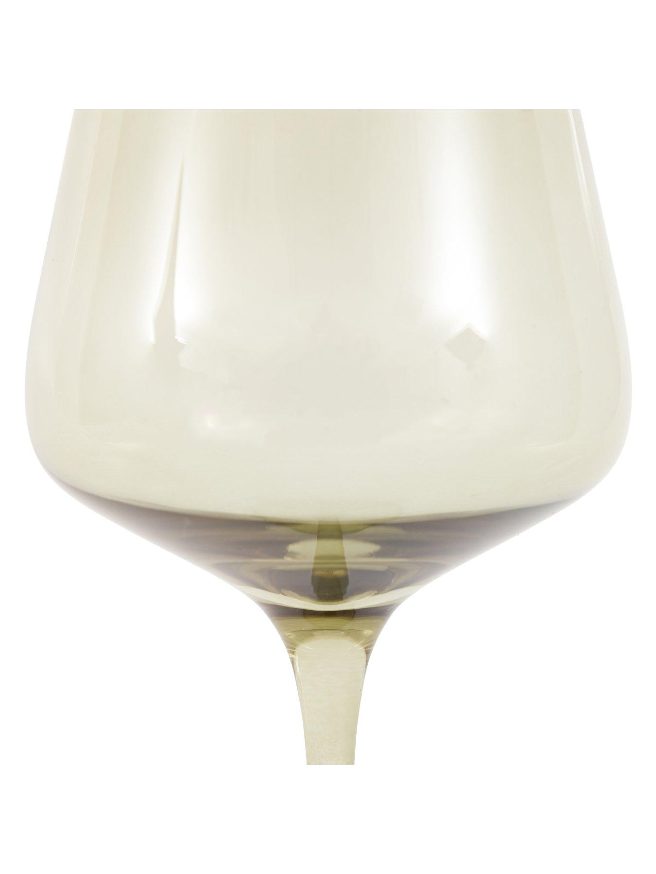 Image 5 of 7 of Gallery Direct Wine Glass Green Pk4