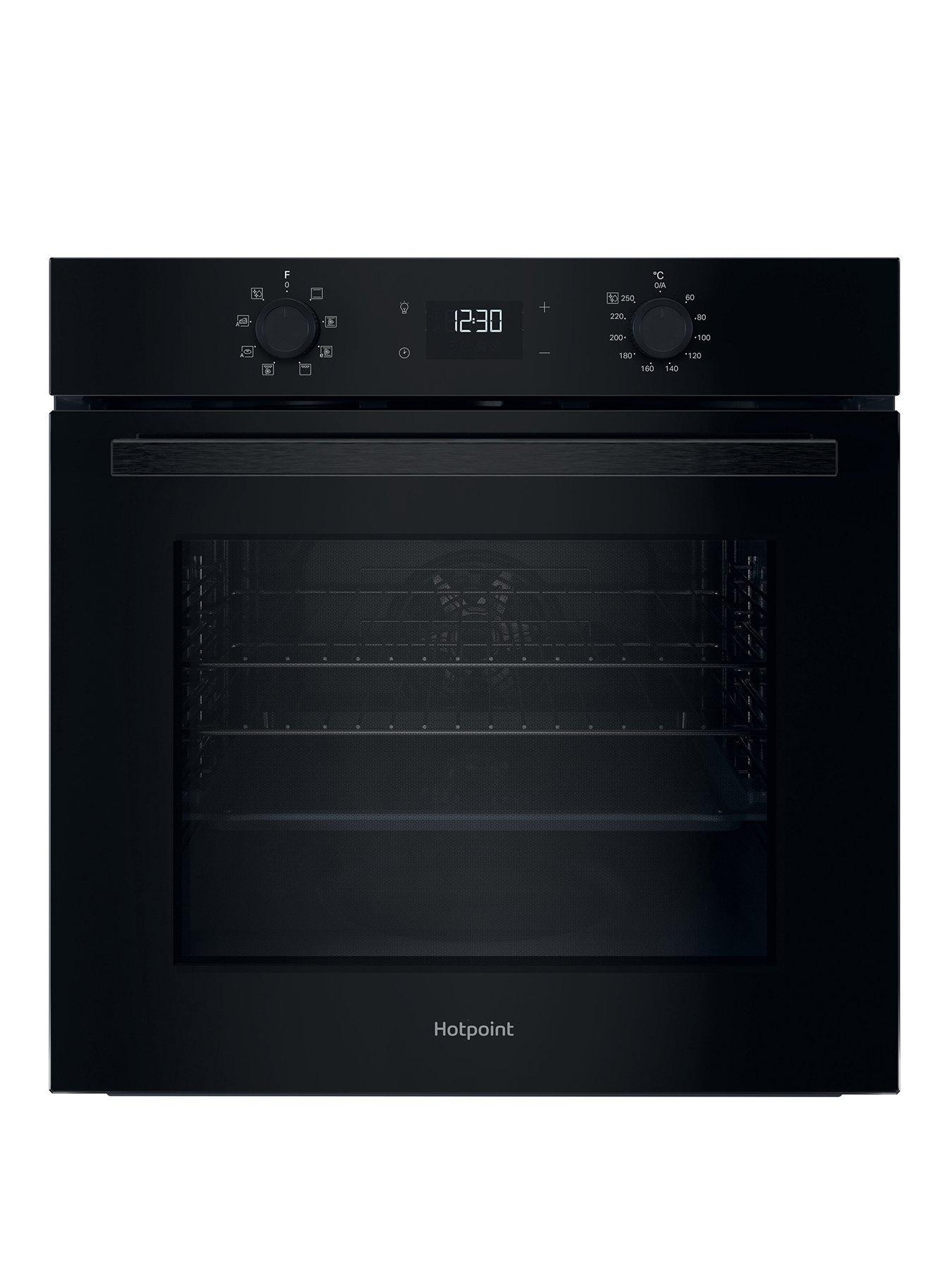 undefined HO 455H B UK - Class 2 Single Oven with Multiflow Technology  - Black