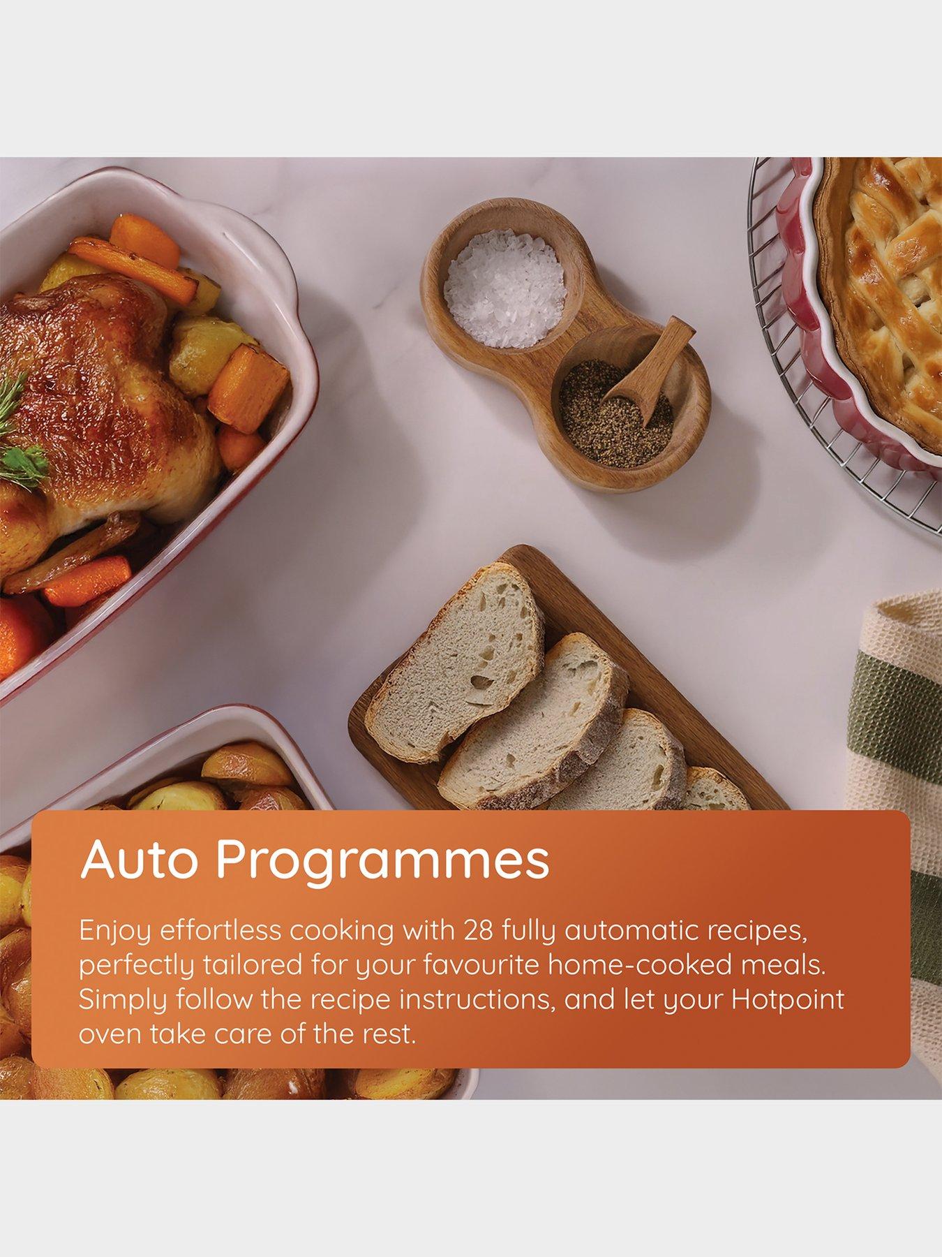  image of hotpoint-ho-255h-x-uk-class-2-single-oven-with-multiflow-technology-silver