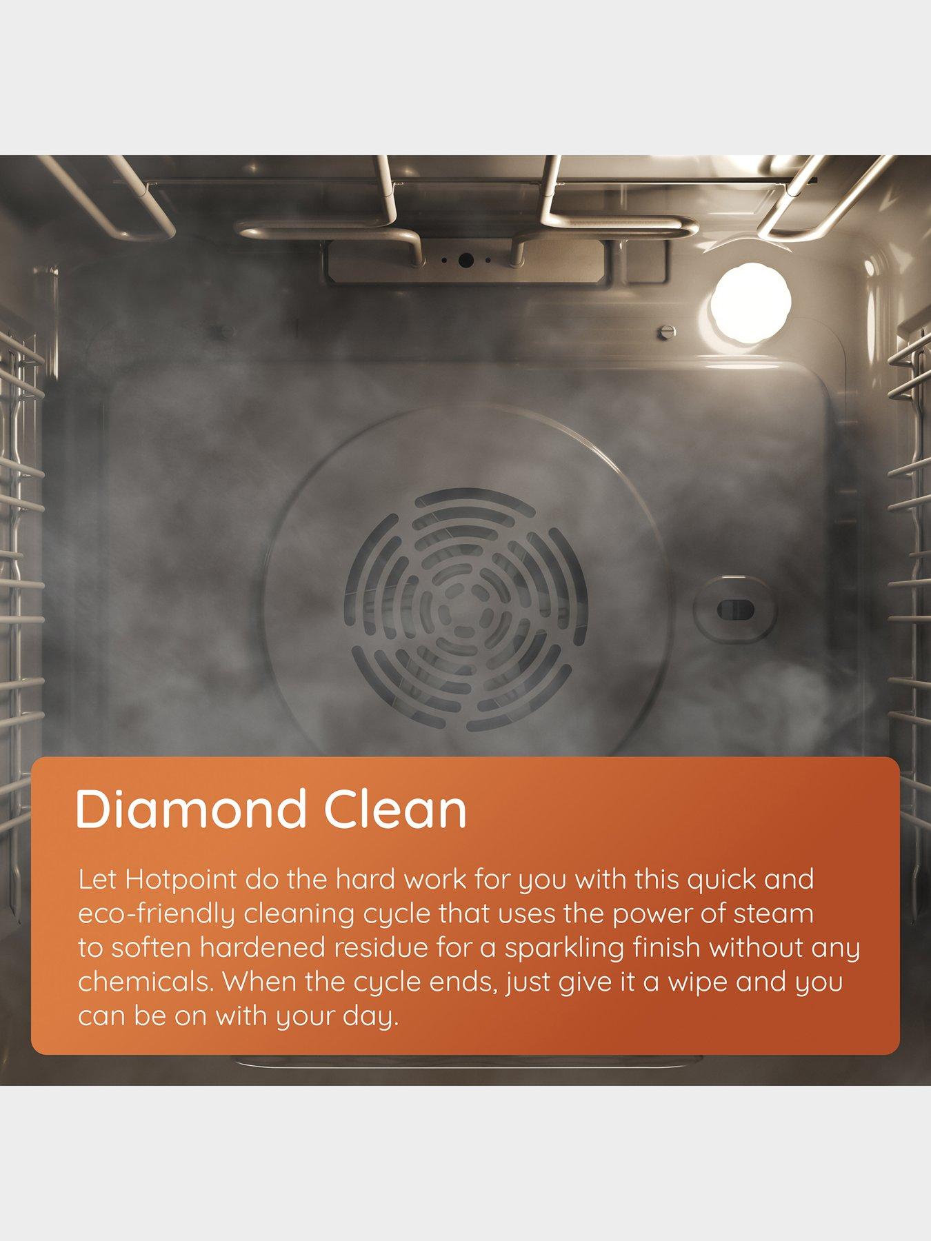  image of hotpoint-ho-255h-x-uk-class-2-single-oven-with-multiflow-technology-silver