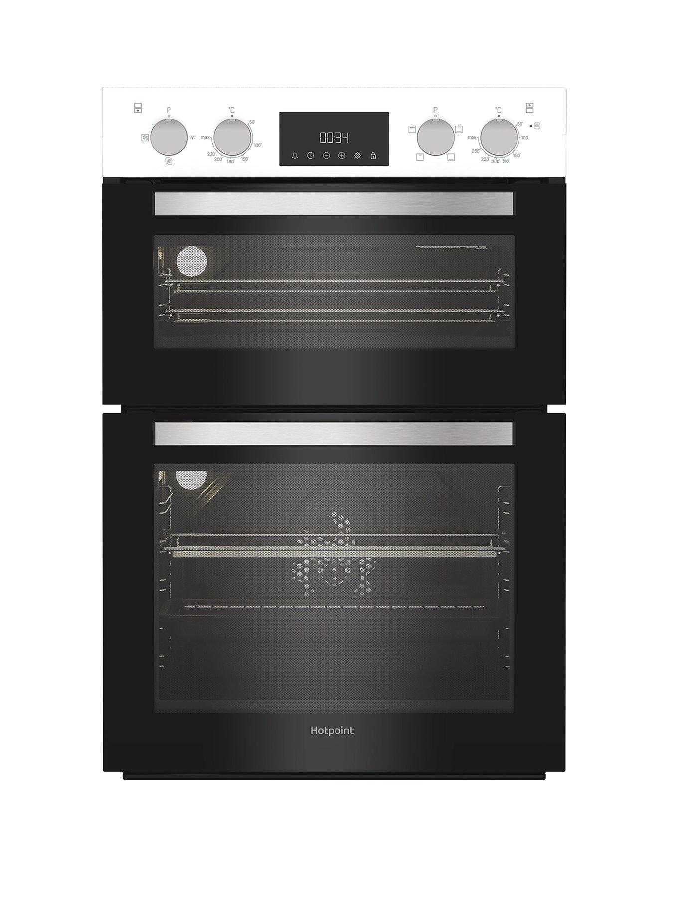 Hotpoint DIH 10D W - Double Oven - White