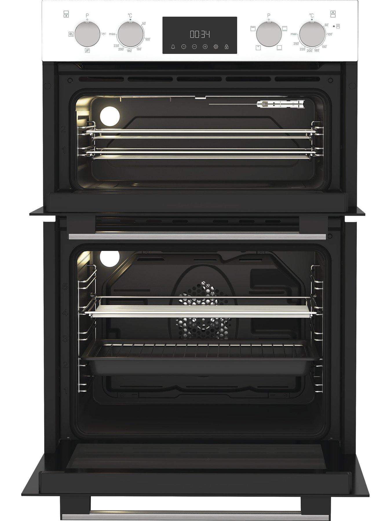  image of hotpoint-dih-10d-w-double-oven-white