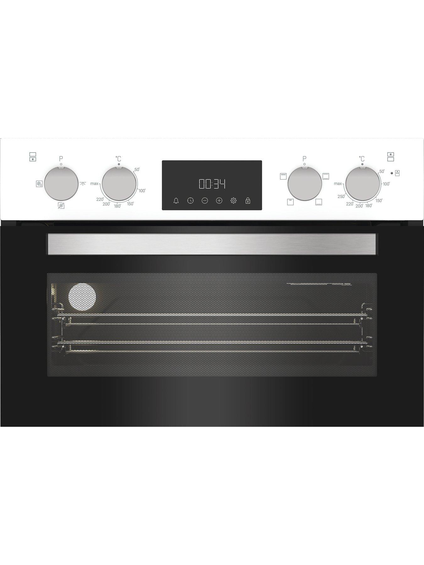  image of hotpoint-dih-10d-w-double-oven-white