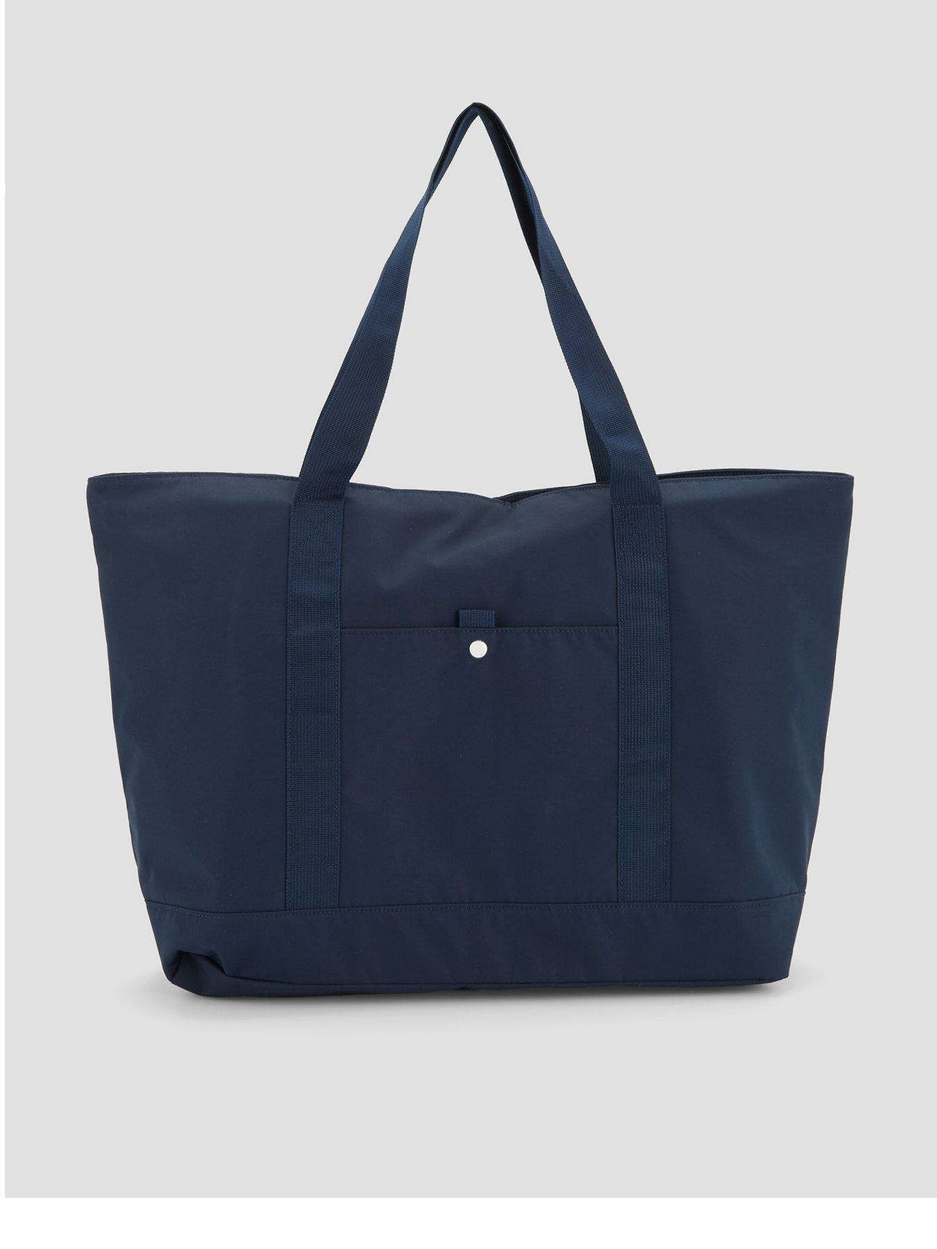 The Very Collection Front Pocket Travel Bag - Navy