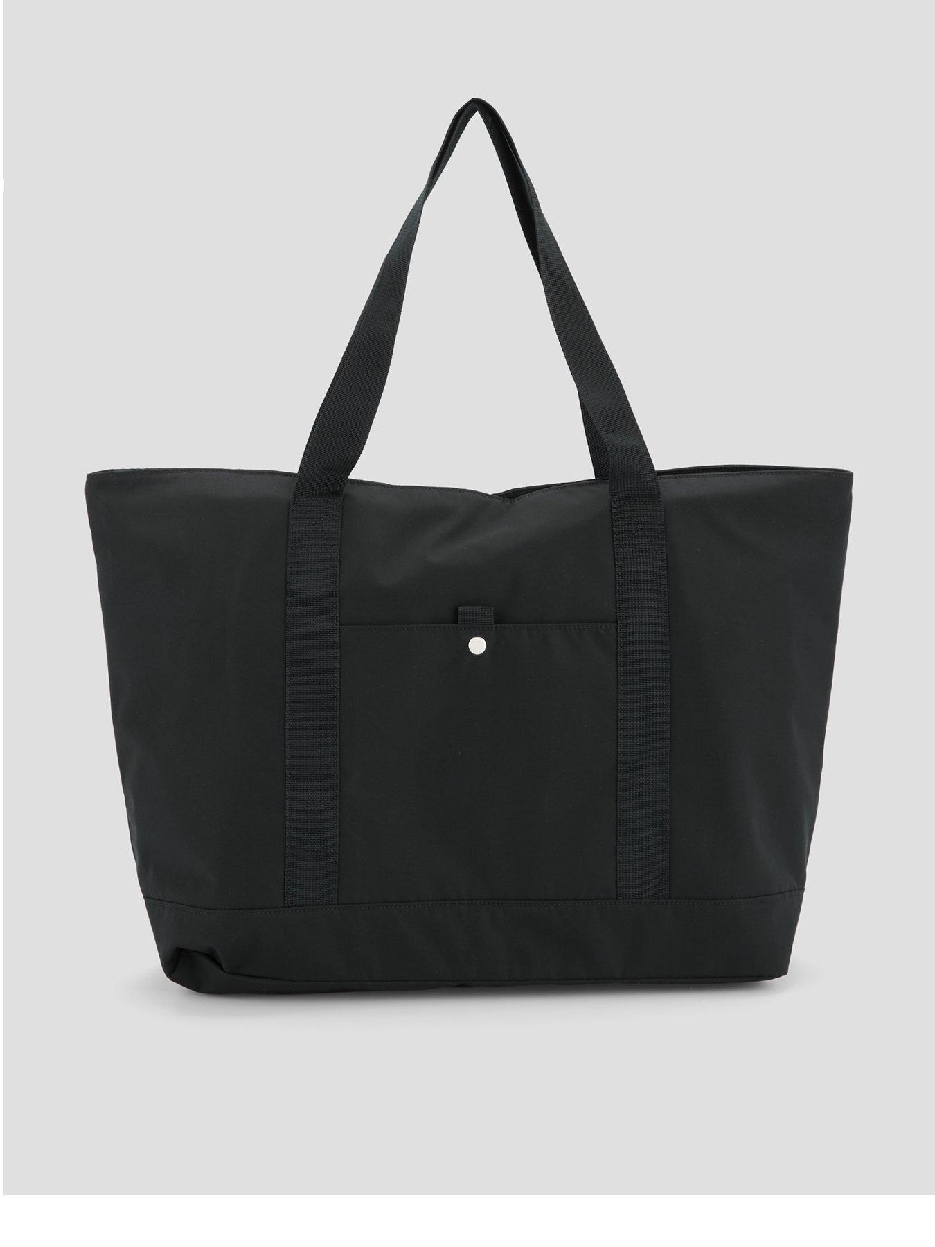 Image 1 of 4 of The Very Collection Front Pocket Weekend Bag - Black