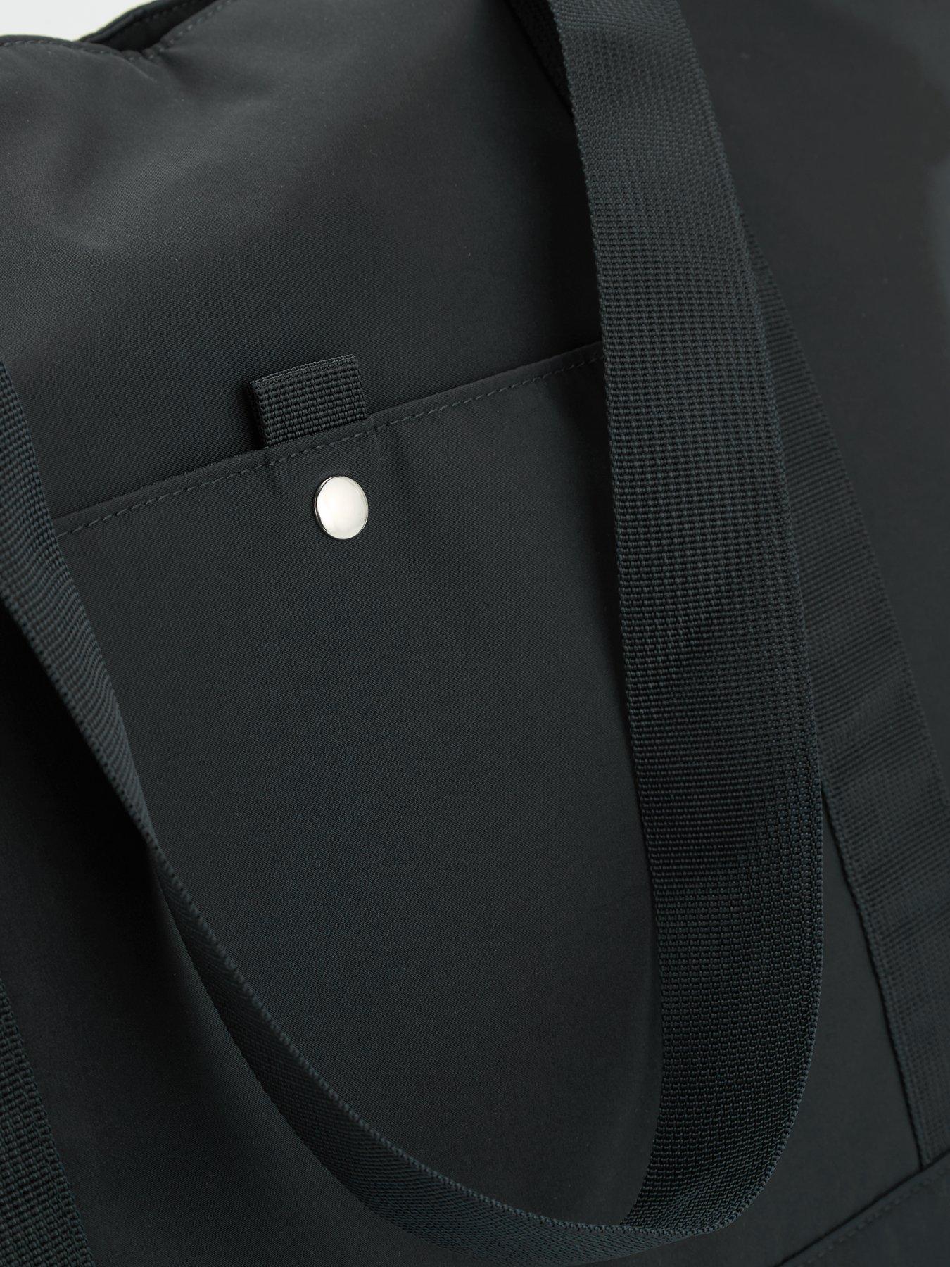 Image 3 of 4 of The Very Collection Front Pocket Weekend Bag - Black